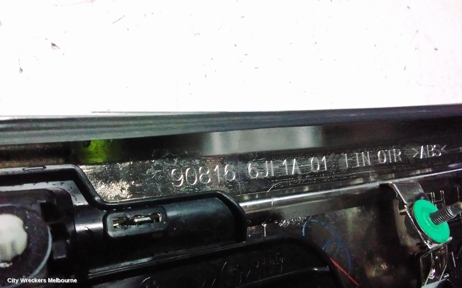 NISSAN PATROL REAR GARNISH, Y62, TAILGATE GARNISH (CENTRE), 10/2019 ONWARDS