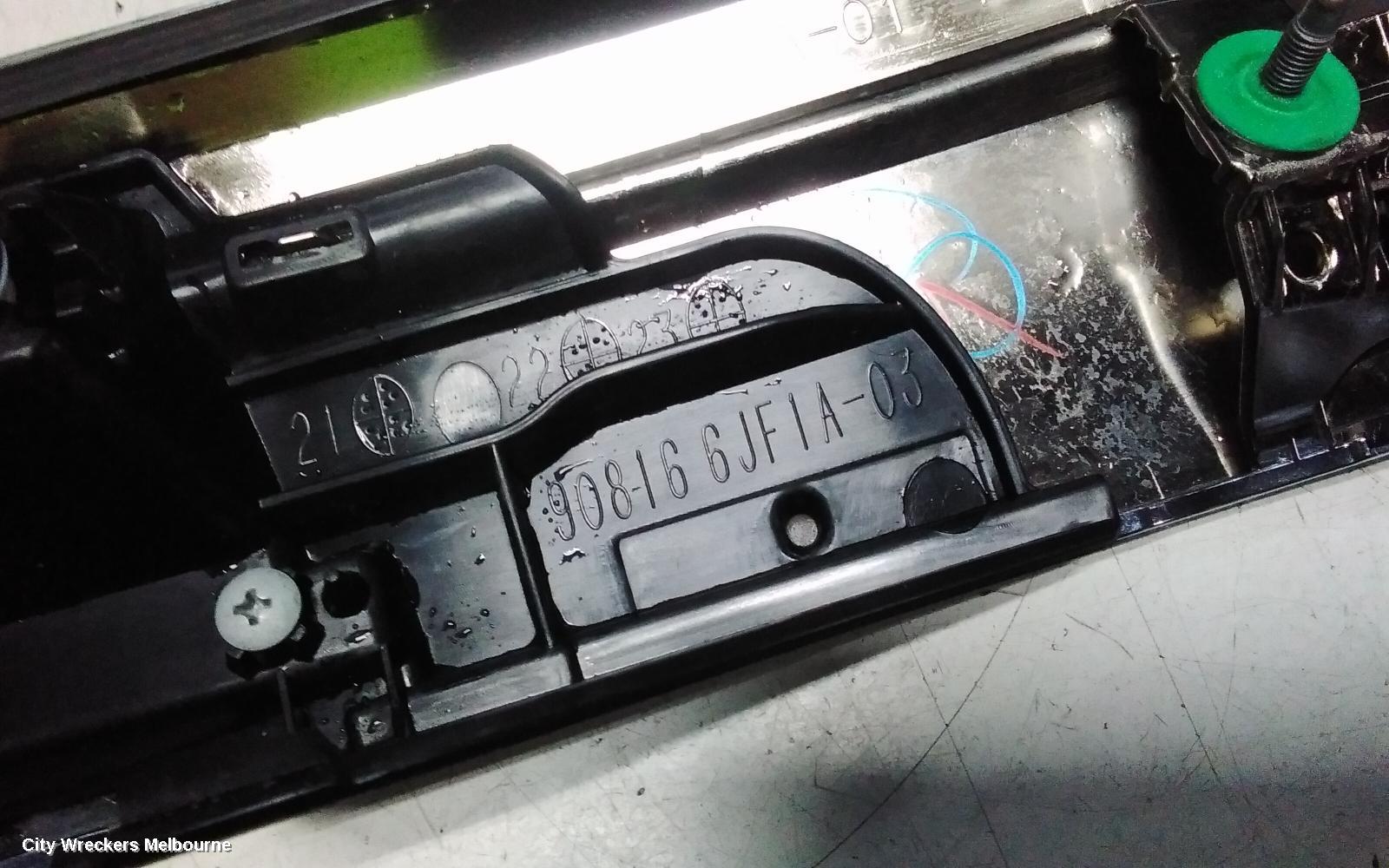NISSAN PATROL REAR GARNISH, Y62, TAILGATE GARNISH (CENTRE), 10/2019 ONWARDS