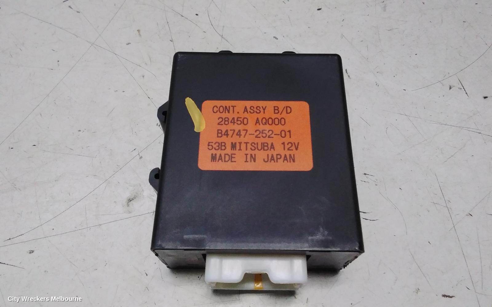 NISSAN PATROL, Y62, 11/2012 ONWARDS, 28450-AQ000 MODULE DOOR CENTRAL LOCK CONTROL UNIT ANTI-THEFT: 144158