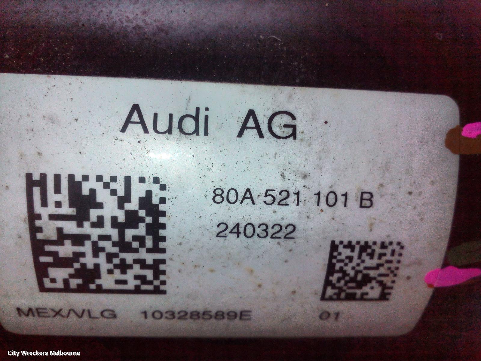 AUDI Q5 REAR DRIVE SHAFT, FY, DIESEL, 3.0, MHEV, 09/2020 ONWARDS