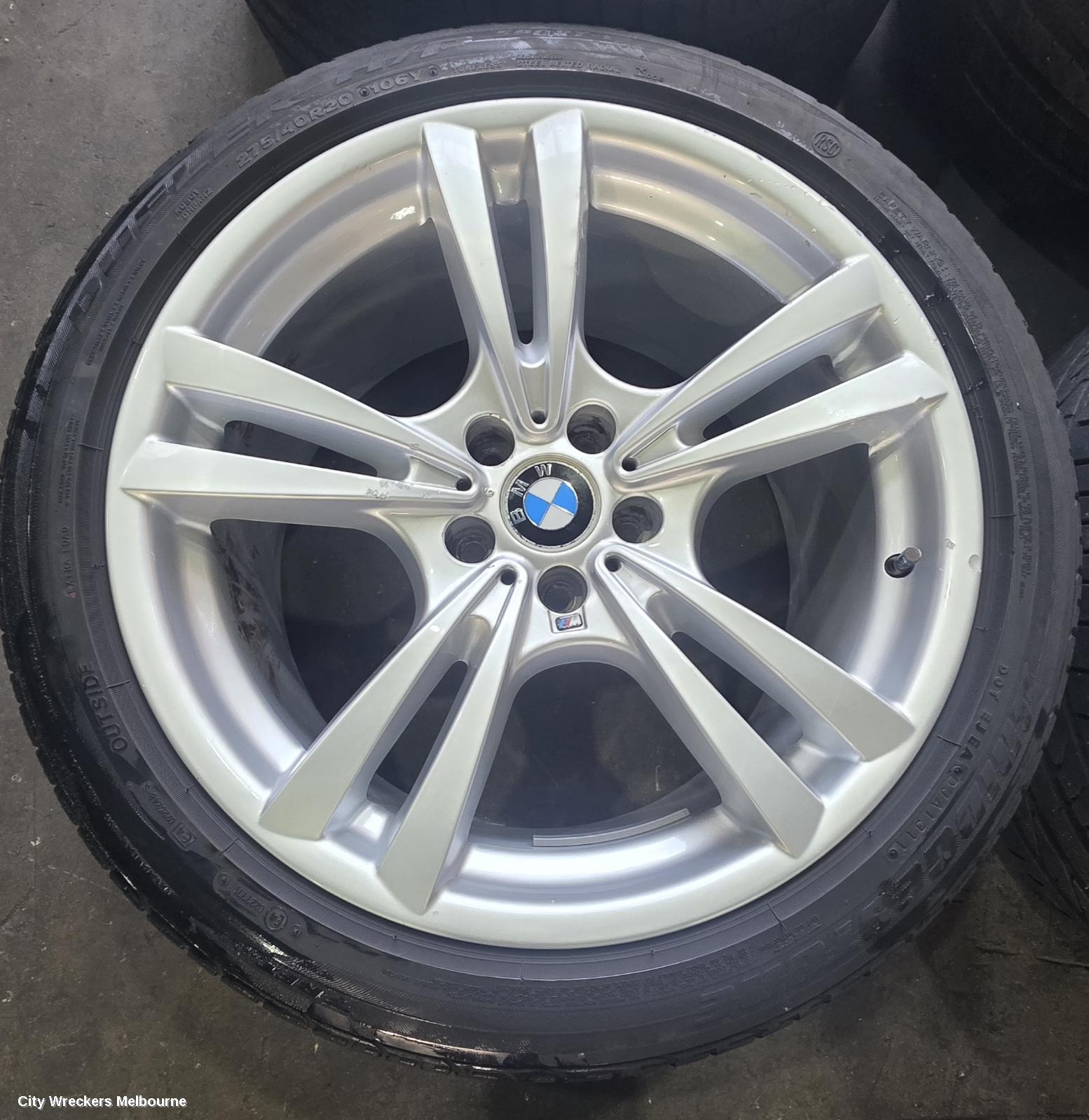 BMW X5 WHEEL MAG, FACTORY, 20X10IN (TYP469), FRONT, 5 TWIN SPOKE, F15, 09/2013 - 07/2018