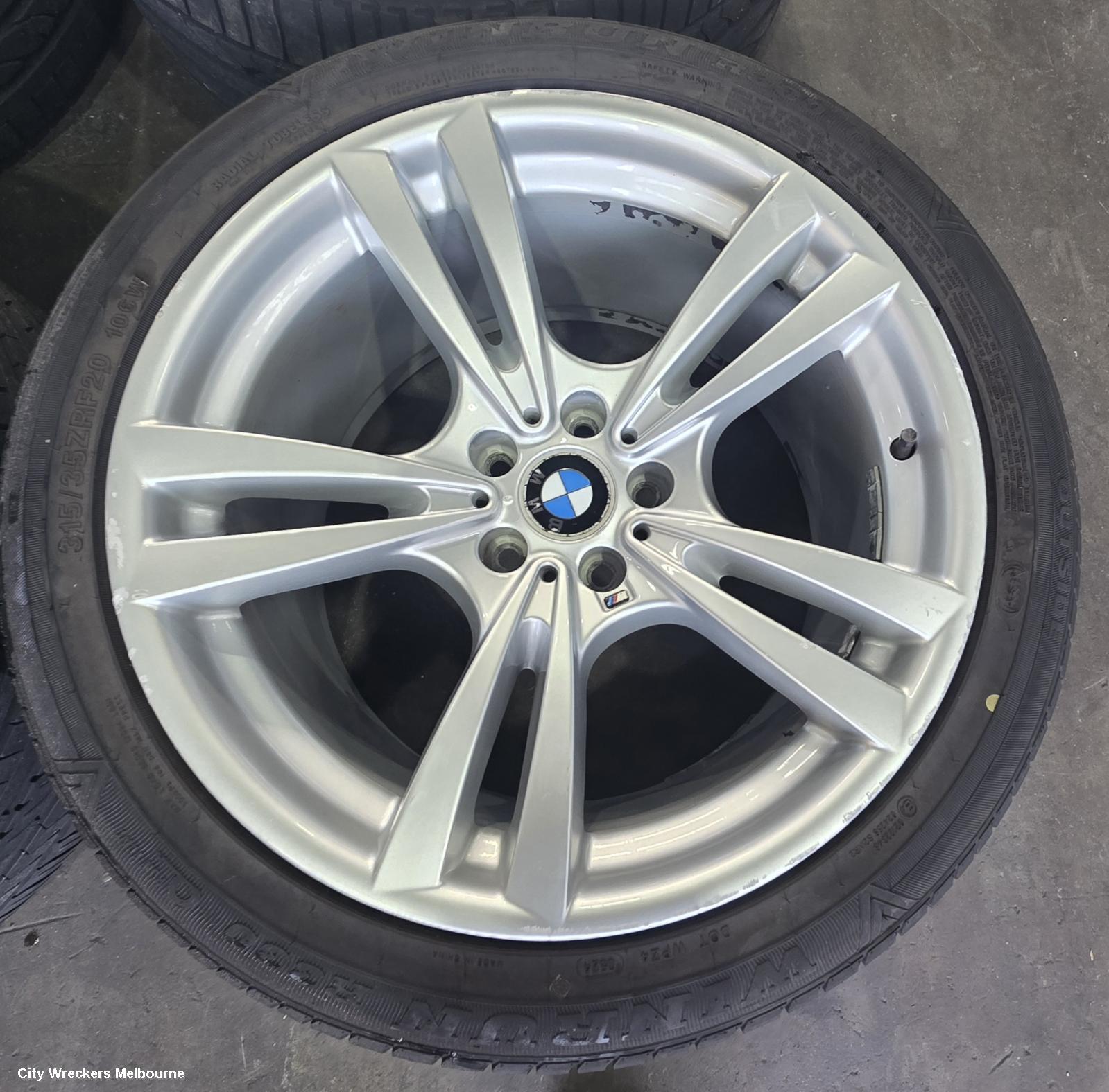 BMW X5 WHEEL MAG, FACTORY, 20X10IN (TYP469), FRONT, 5 TWIN SPOKE, F15, 09/2013 - 07/2018