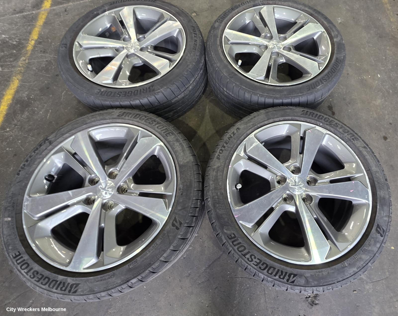 PEUGEOT 308 WHEEL MAG, FACTORY, 17X5IN, RUBIS, T9, 10/2014 - 01/2021
