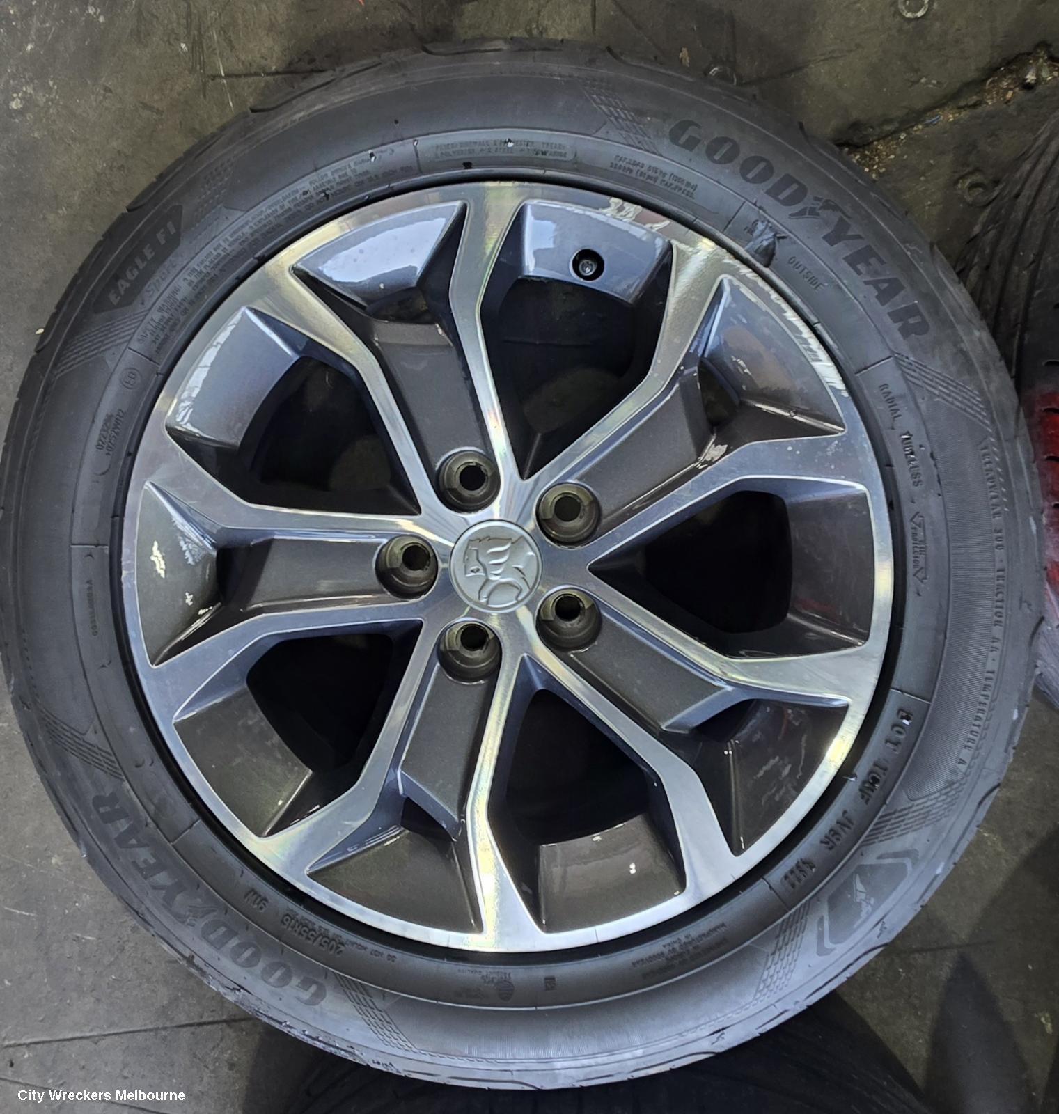 HOLDEN BARINA WHEEL MAG, FACTORY, 16X6IN, TM, 11/2016 - 12/2018