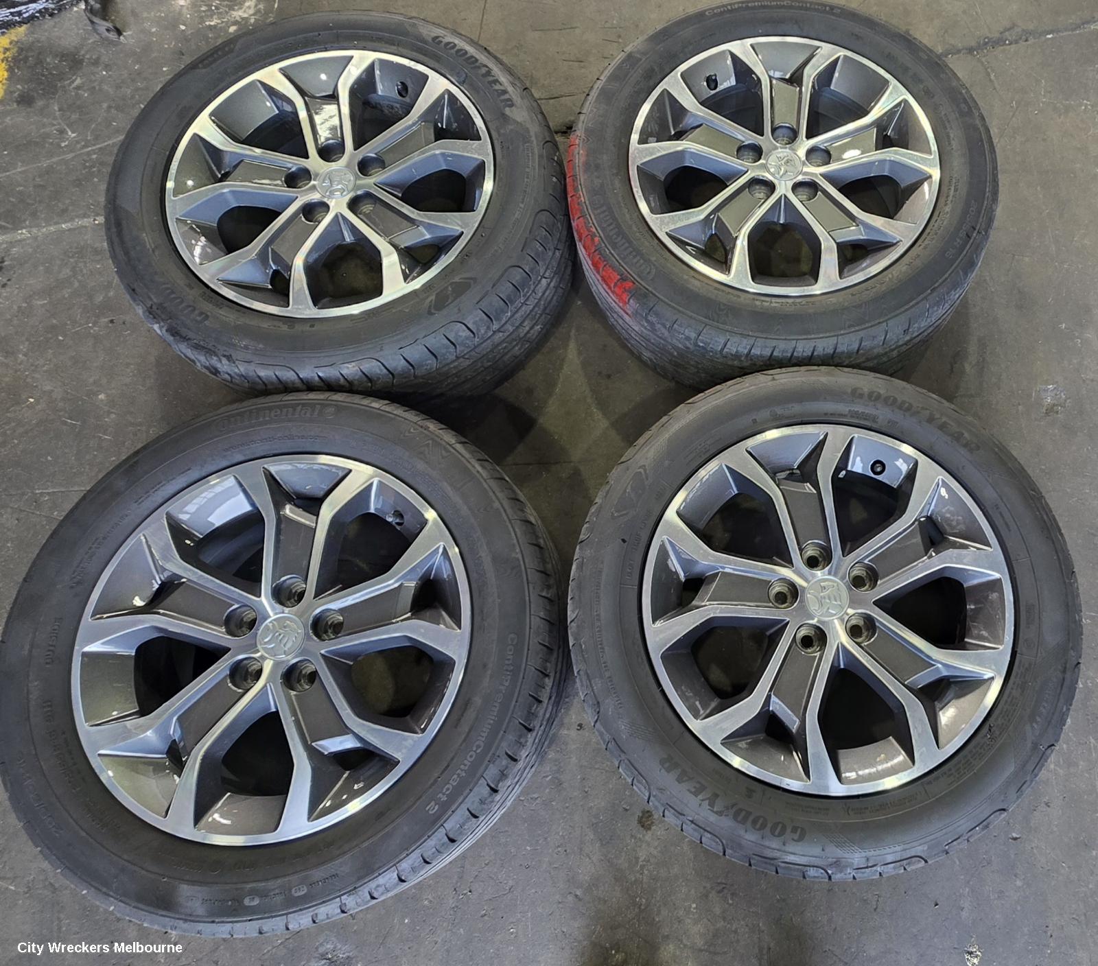 HOLDEN BARINA WHEEL MAG, FACTORY, 16X6IN, TM, 11/2016 - 12/2018