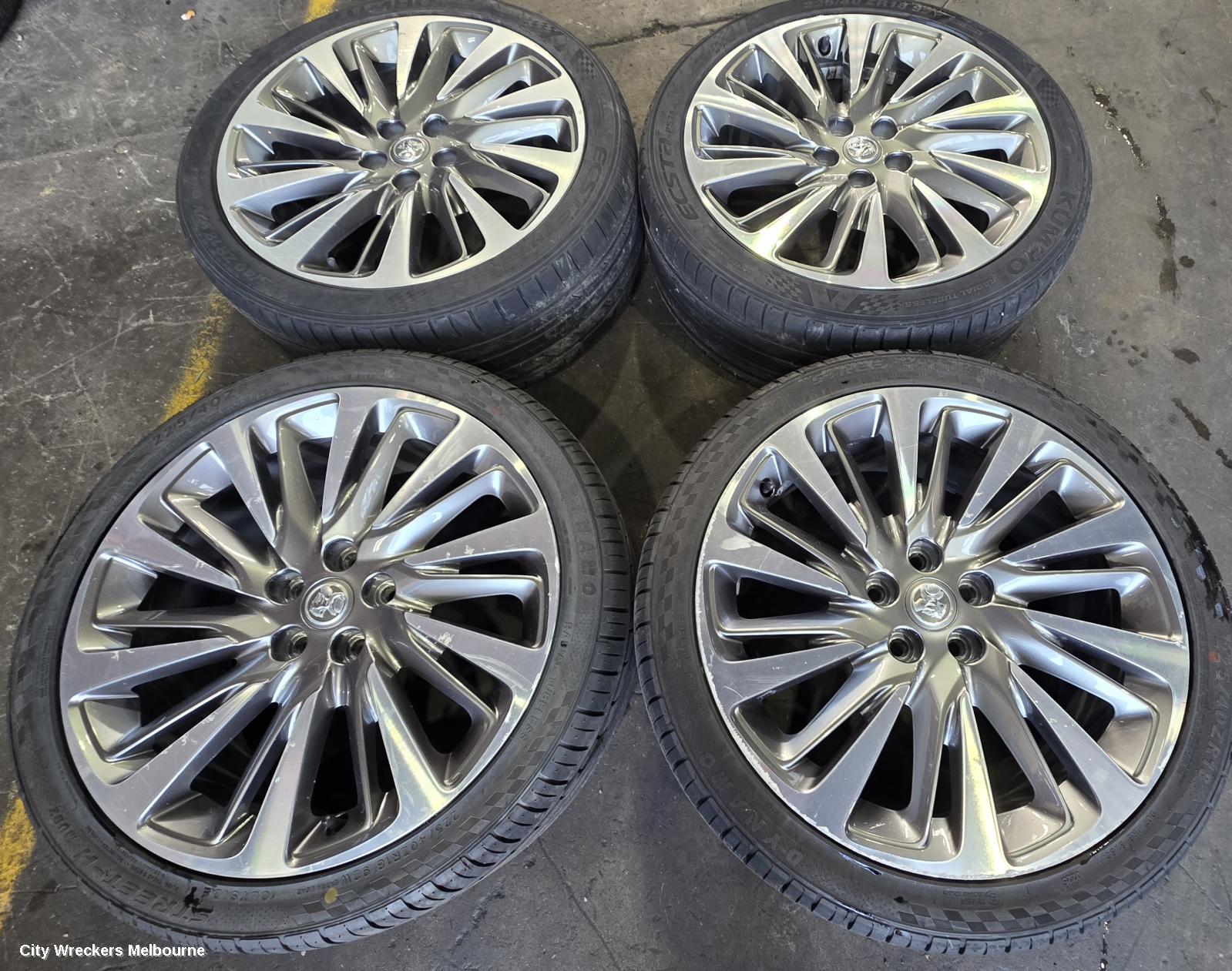 HOLDEN ASTRA WHEEL MAG, FACTORY, 18X7.5IN, TWO TONE, BK, 09/2016 ONWARDS