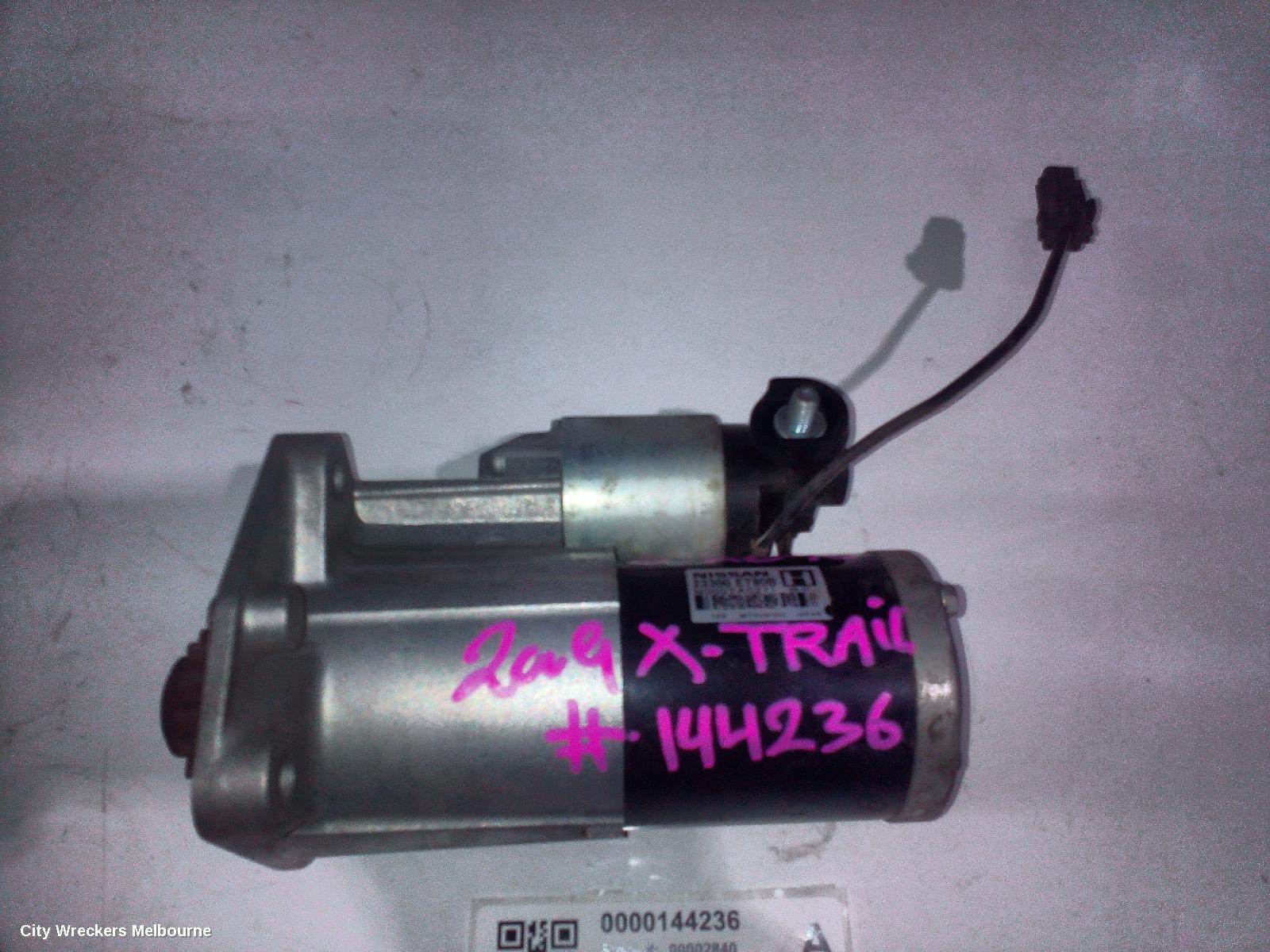 NISSAN XTRAIL STARTER, PETROL, 2.5, QR25DE, AUTO T/M, W/ SHORT SNOUT TYPE, T31, 09/2007 - 12/2013