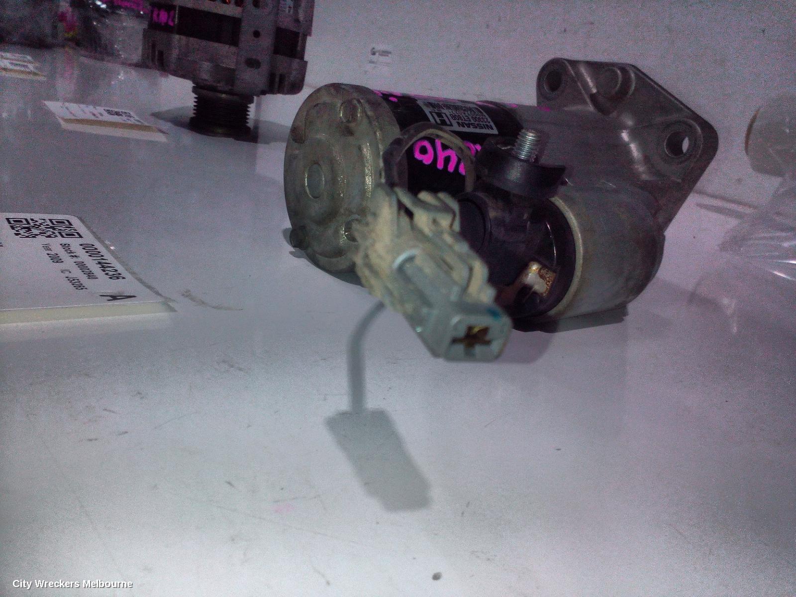 NISSAN XTRAIL STARTER, PETROL, 2.5, QR25DE, AUTO T/M, W/ SHORT SNOUT TYPE, T31, 09/2007 - 12/2013