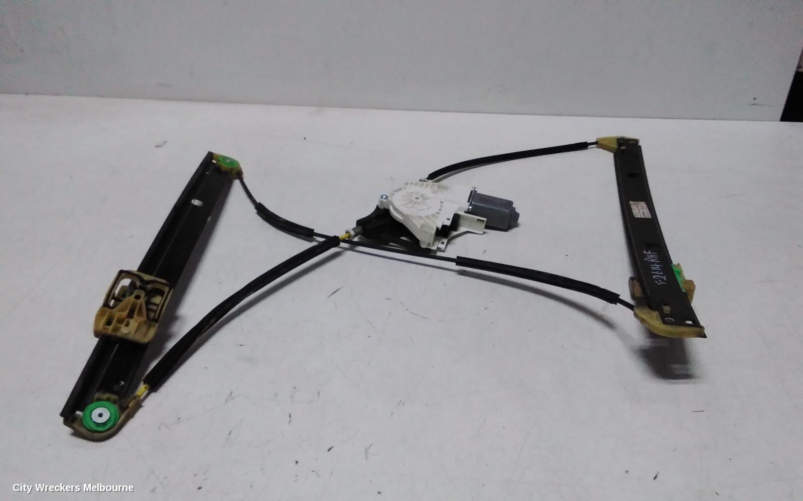 AUDI A6 RIGHT FRONT WINDOW REG/MOTOR, C7/4G, DOOR REG ASSY (REG AND MOTOR), 04/2011 - 06/2018