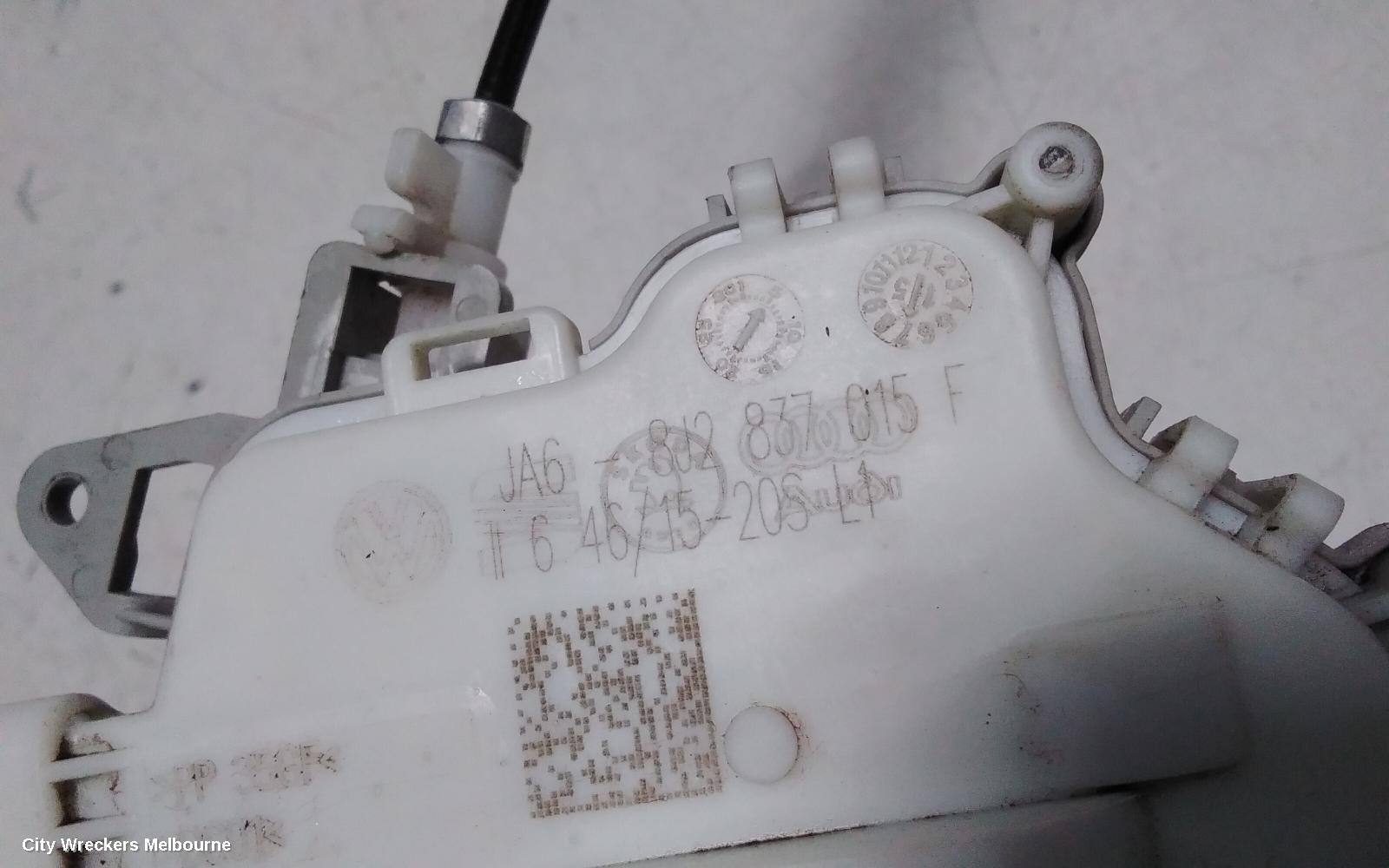 AUDI A6 DOOR/BOOT/GATE LOCK, LEFT FRONT DOOR LOCK, POWER, P/N 4G2837015E, 4G/C7, 04/2011 - 06/2018