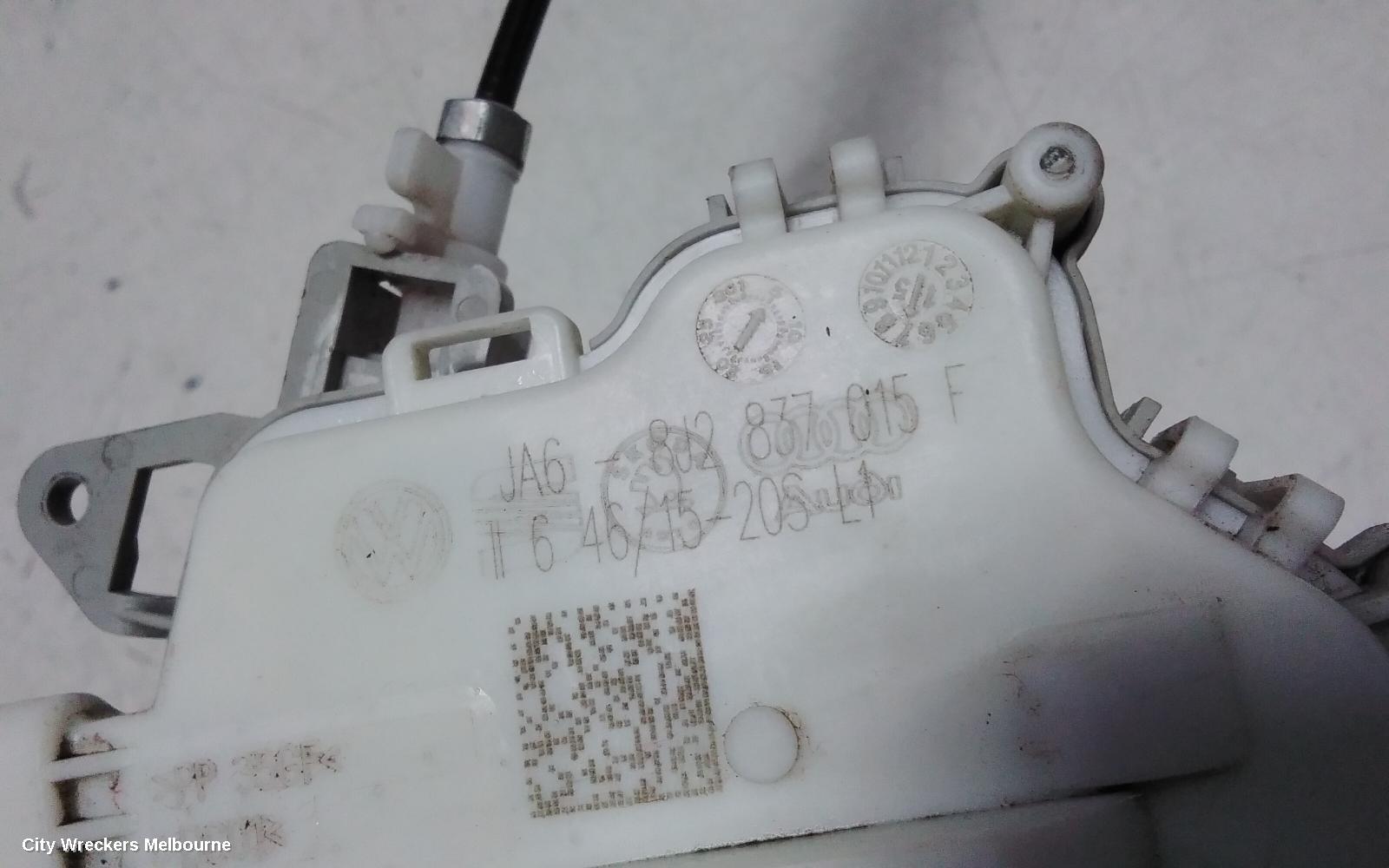 AUDI A6 DOOR/BOOT/GATE LOCK, LEFT FRONT DOOR LOCK, POWER, P/N 4G2837015E, 4G/C7, 04/2011 - 06/2018