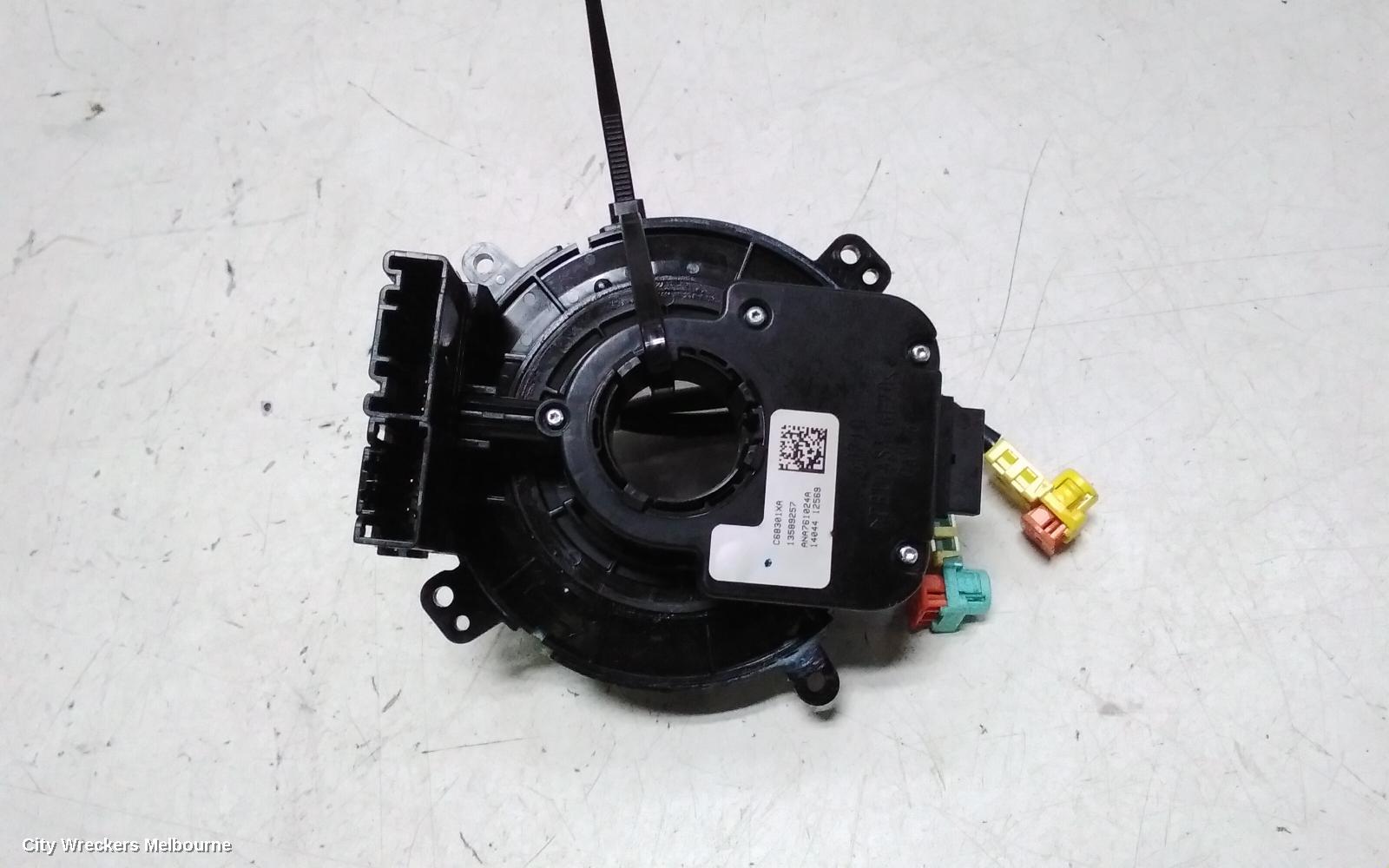 HOLDEN COMMODORE AIRBAG MODULE/SENSOR, CLOCKSPRING, VF, 05/2013 - 12/2017