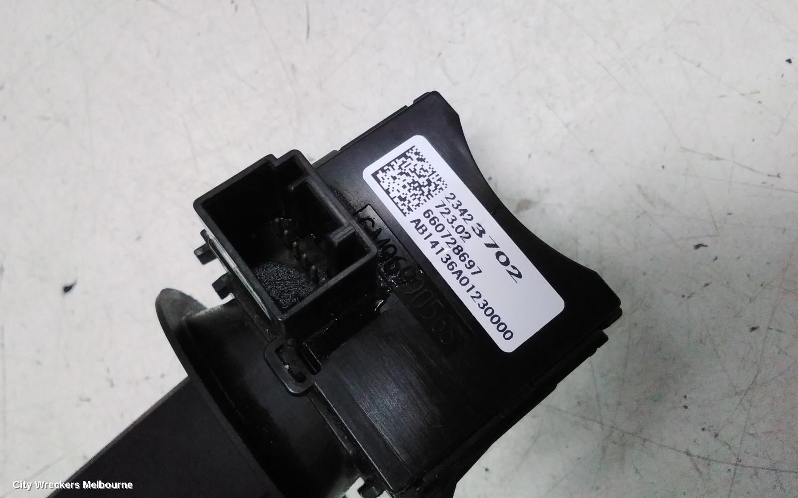 HOLDEN COMMODORE COMBINATION SWITCH, FLASHER SWITCH, VF, 05/2013 - 12/2017