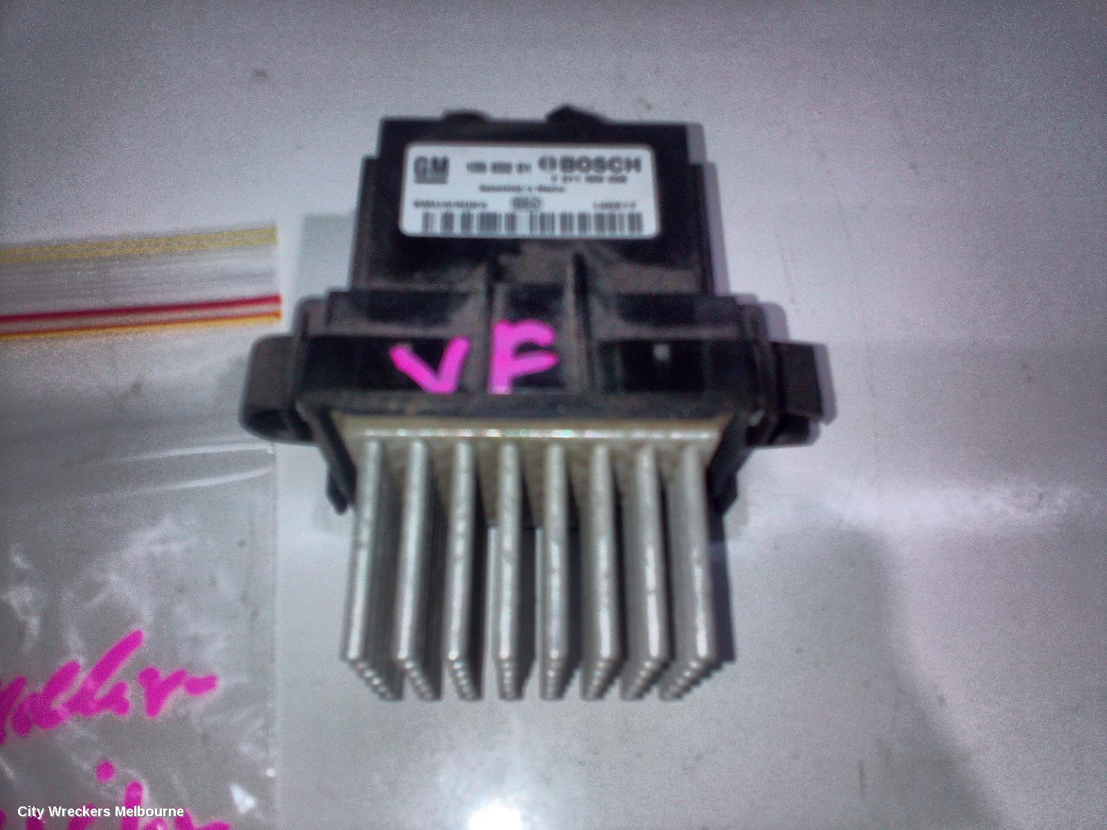 HOLDEN COMMODORE FAN SPEED RESISTOR, VF, CLIMATE CONTROL TYPE, 05/2013 - 12/2017