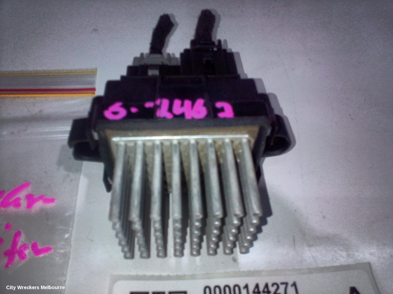 HOLDEN COMMODORE FAN SPEED RESISTOR, VF, CLIMATE CONTROL TYPE, 05/2013 - 12/2017