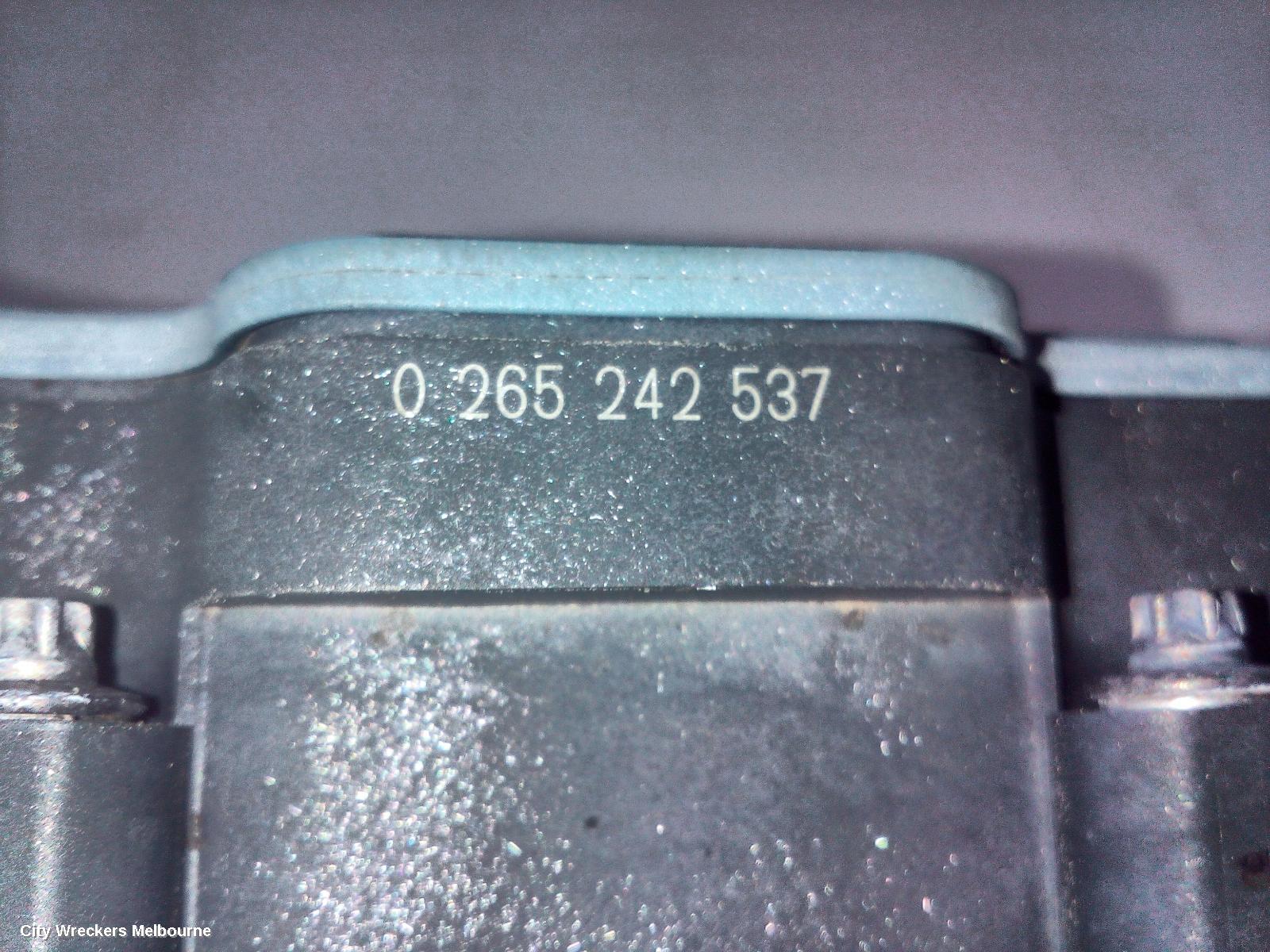 HOLDEN COMMODORE ABS PUMP/MODULATOR, VF, NON TRACTION CONTROL TYPE, 05/2013 - 12/2017