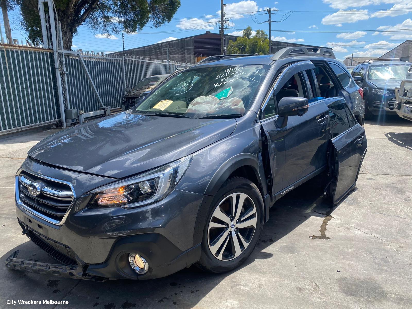 SUBARU OUTBACK TRANS/GEARBOX, AUTO, PETROL, 2.5, FB25, 7 SPEED, TR580DHDCA, 6TH GEN, 12/2017 - 12/2020