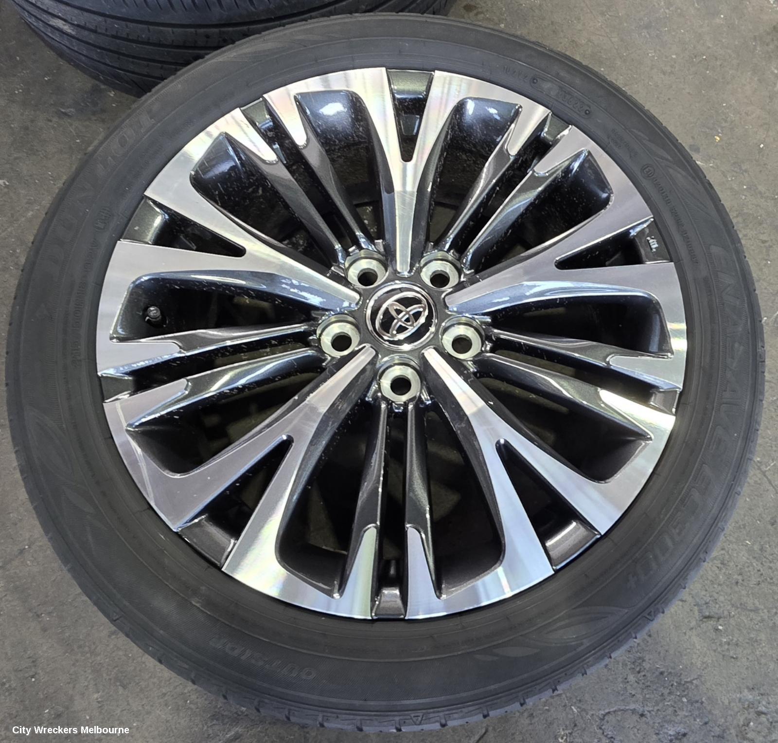 TOYOTA YARIS CROSS WHEEL MAG, FACTORY, 18X7IN, 5 Y SPOKE, BI-COLOUR, XP210, 06/2020 ONWARDS