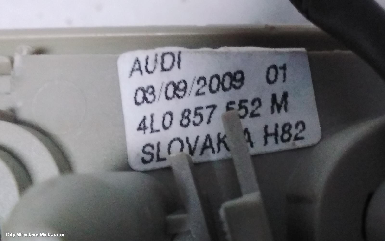 AUDI Q7 SUNVISOR, 4L, RH SIDE, 09/2006 - 08/2015