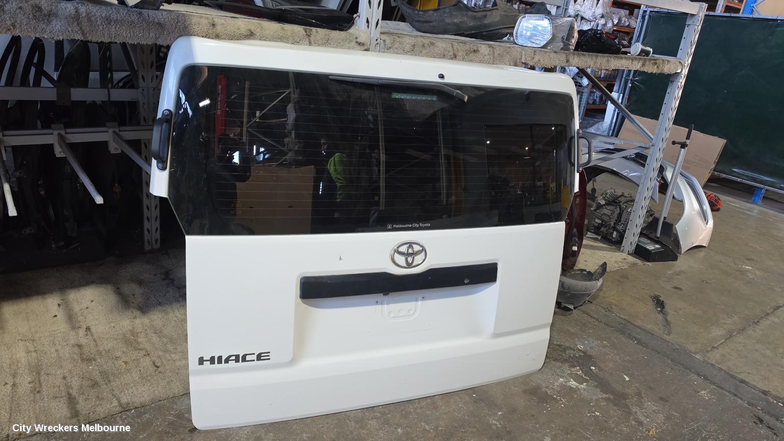 TOYOTA HIACE BOOTLID/TAILGATE, 300 SERIES, TAILGATE, LOW ROOF, 02/2019 ONWARDS