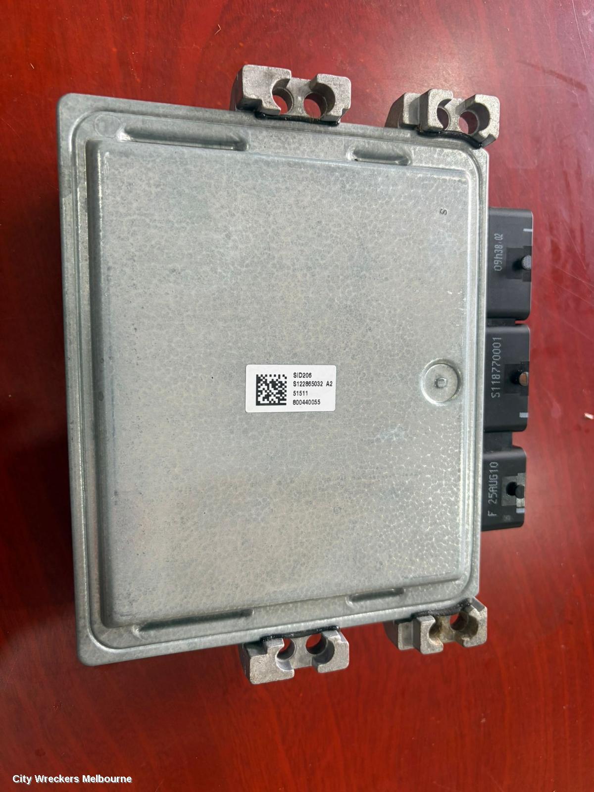 FORD FOCUS ECU, ENGINE ECU, 2.0, DIESEL, ECU ONLY, P/N 7U7112A650VA, LT, 05/2007 - 07/2011