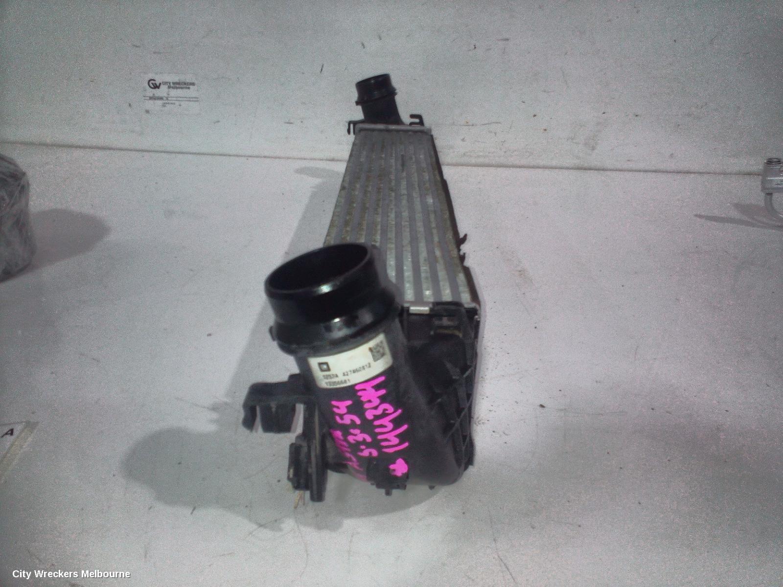 HOLDEN ASTRA COOLER, BK, 5DR HATCH/WAGON, 09/2016 - 12/2020