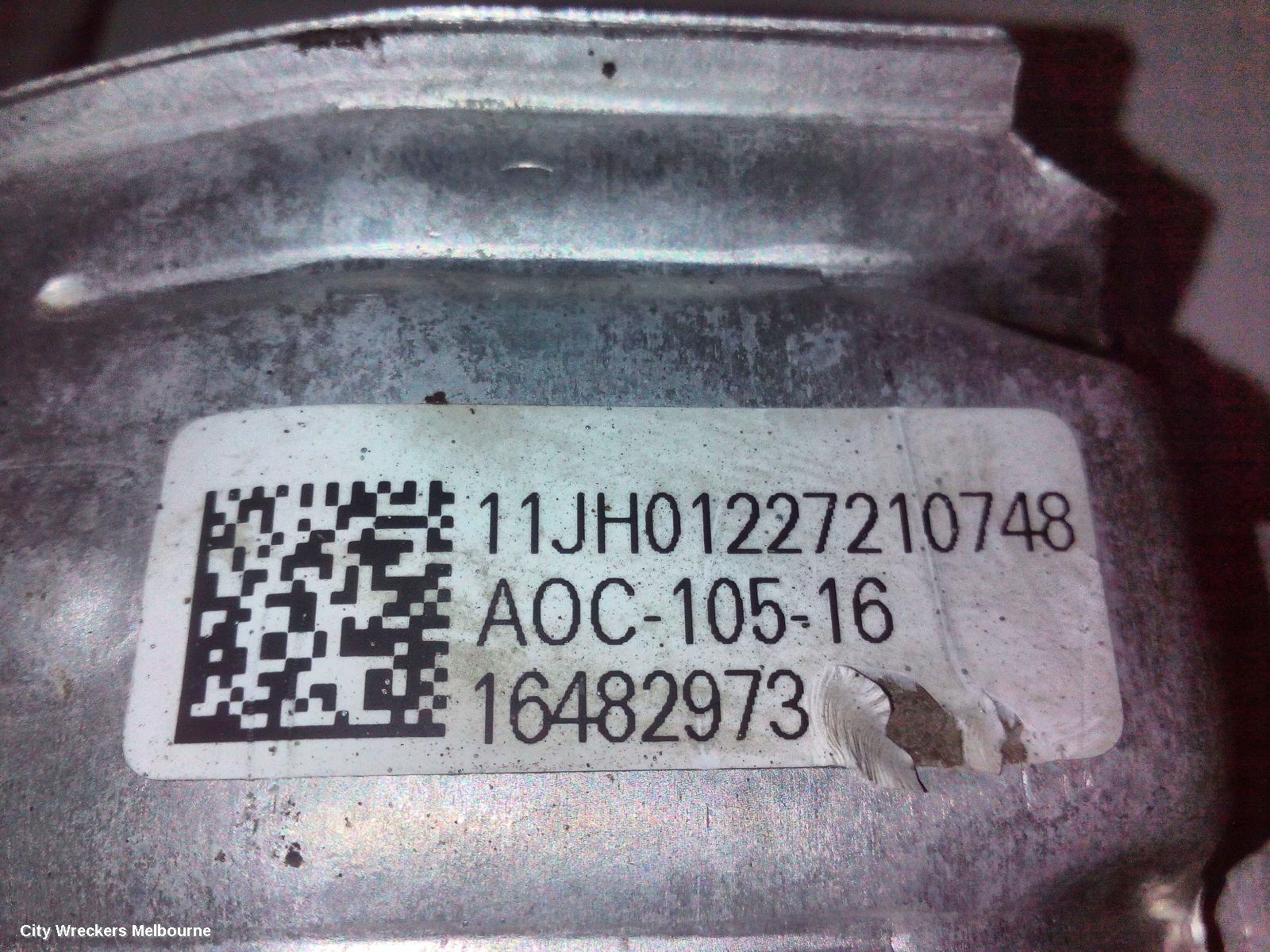 HOLDEN ASTRA COOLER, BK, 5DR HATCH/WAGON, 09/2016 - 12/2020