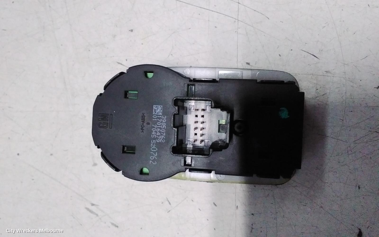 HOLDEN ASTRA COMBINATION SWITCH, BK, HEADLAMP SWTCH, 09/2016 ONWARDS