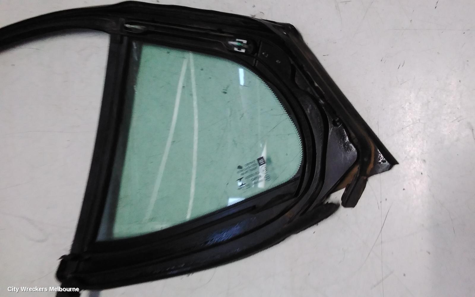 HOLDEN ASTRA RIGHT REAR 1/4 DOOR GLASS, BK, 5DR HATCH, 09/2016 ONWARDS