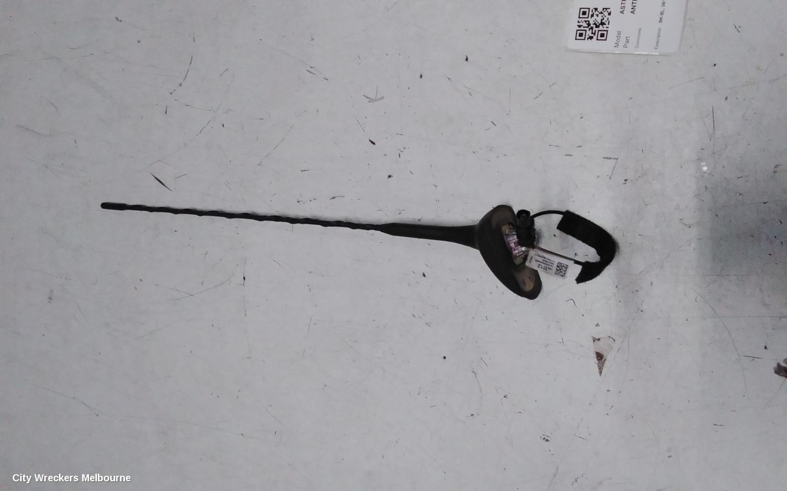 HOLDEN ASTRA ANTENNA, BK-BL, 09/2016 - 12/2020