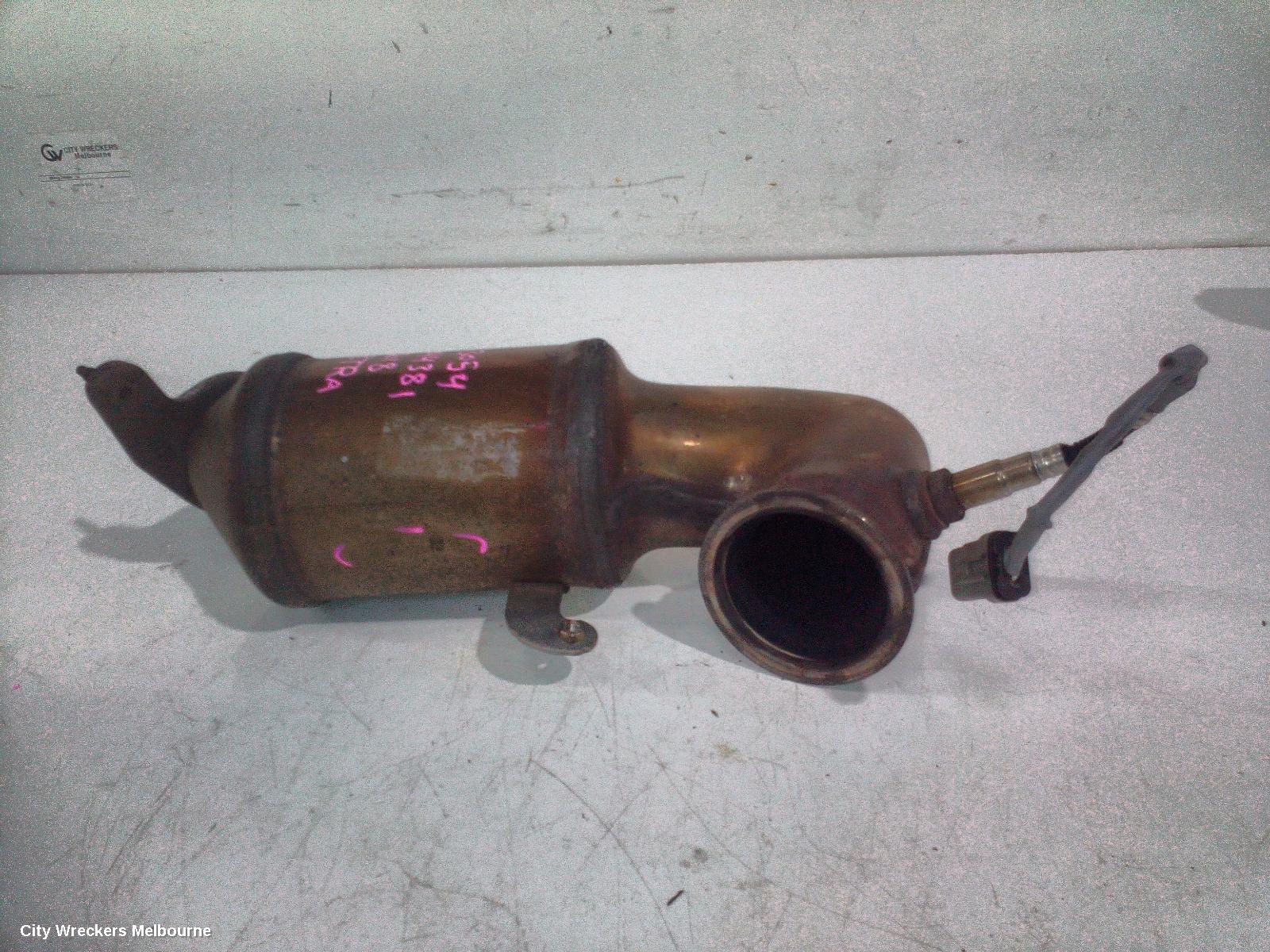 HOLDEN ASTRA CATALYTIC CONVERTER, MANIFOLD, 1.4, PETROL, BK-BL, 09/2016 - 12/2020