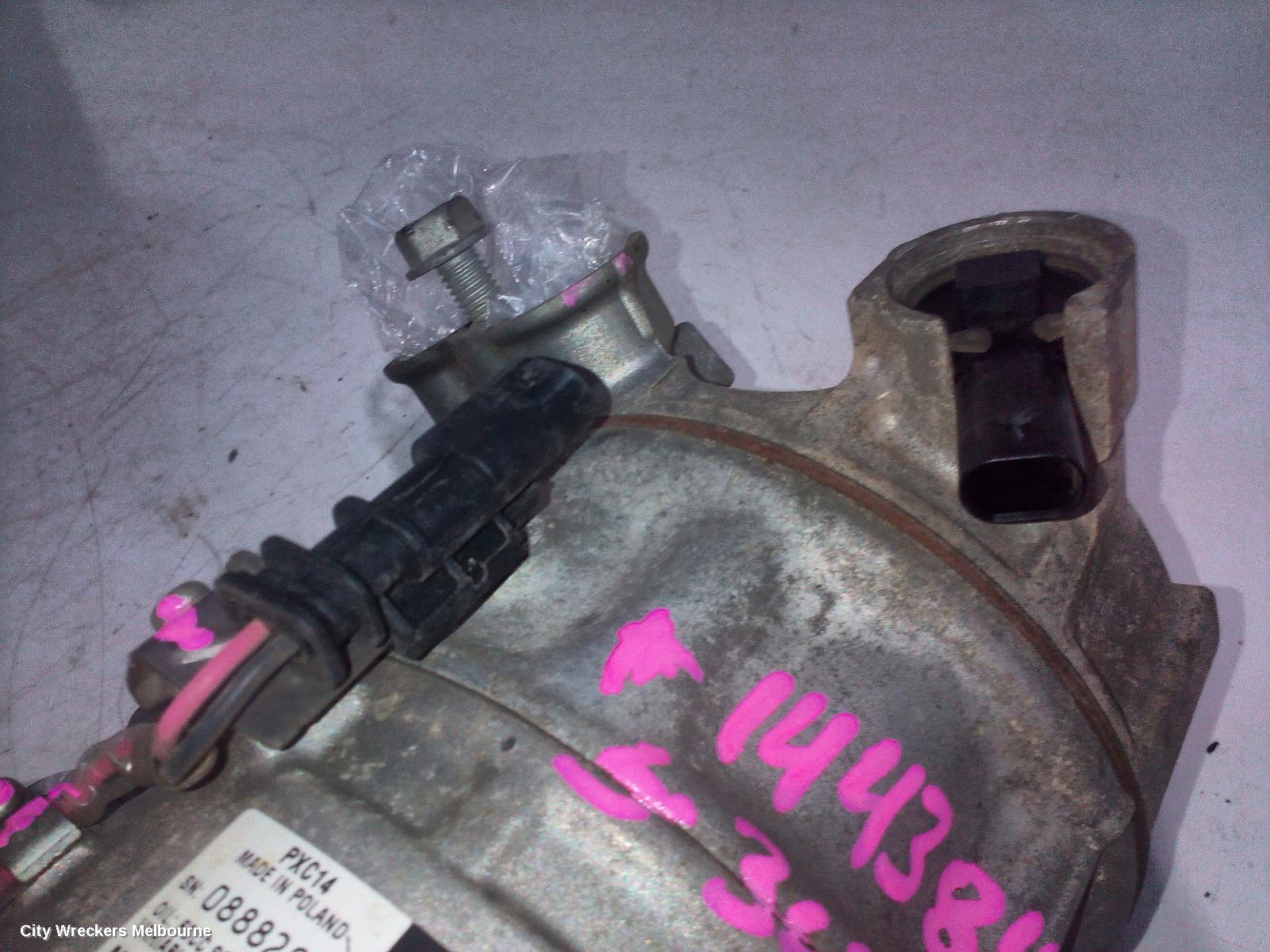 HOLDEN ASTRA A/C COMPRESSOR, BK-BL, 1.4, PETROL, 09/2016 - 12/2020