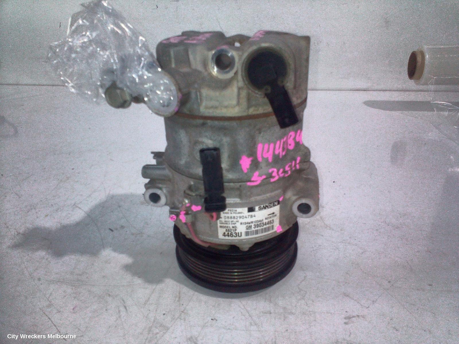 HOLDEN ASTRA A/C COMPRESSOR, BK-BL, 1.4, PETROL, 09/2016 - 12/2020