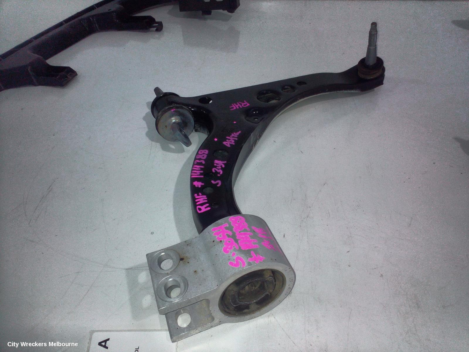 HOLDEN ASTRA RIGHT FRONT LOWER CONTROL ARM, BK, 5DR HATCH/WAGON, 09/2016 - 12/2020