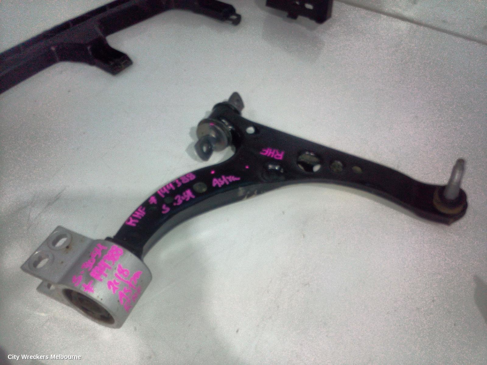 HOLDEN ASTRA RIGHT FRONT LOWER CONTROL ARM, BK, 5DR HATCH/WAGON, 09/2016 - 12/2020