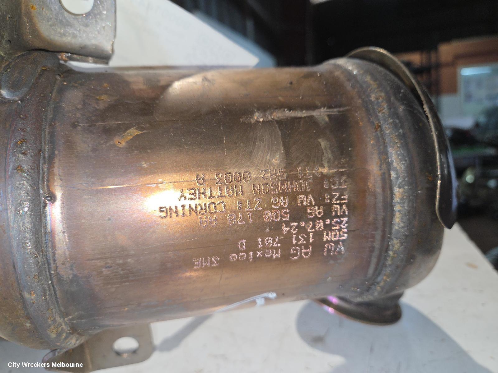 VOLKSWAGEN TIGUAN CATALYTIC CONVERTER, DOWNPIPE-CAT TYPE, 2.0, PETROL, CXDA CODE, 5NA, 06/2016 - 02/2024
