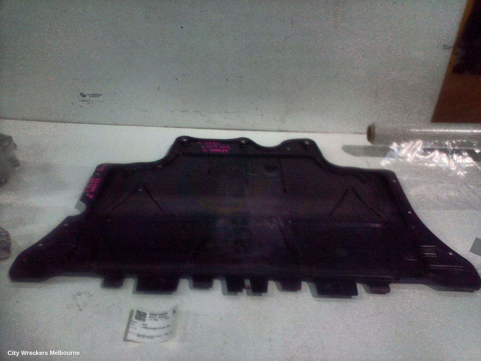 VOLKSWAGEN GOLF LOWER ENGINE SPLASH TRAY, MAIN ENGINE UNDERTRAY, PETROL, 1.4, TURBO, CZDA CODE, GEN 7, 06/2015 - 08/2020