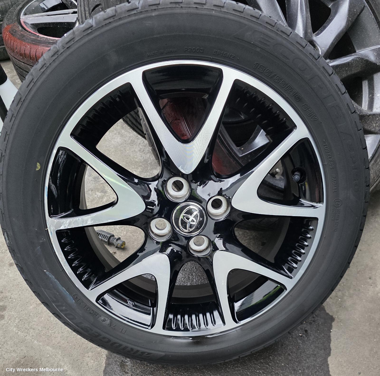 TOYOTA YARIS WHEEL MAG, FACTORY, 16X6IN, 5 V SPOKE, XP210 SERIES, 04/2020 ONWARDS