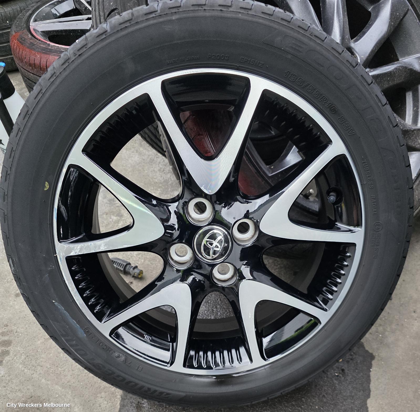 TOYOTA YARIS WHEEL MAG, FACTORY, 16X6IN, 5 V SPOKE, XP210 SERIES, 04/2020 ONWARDS