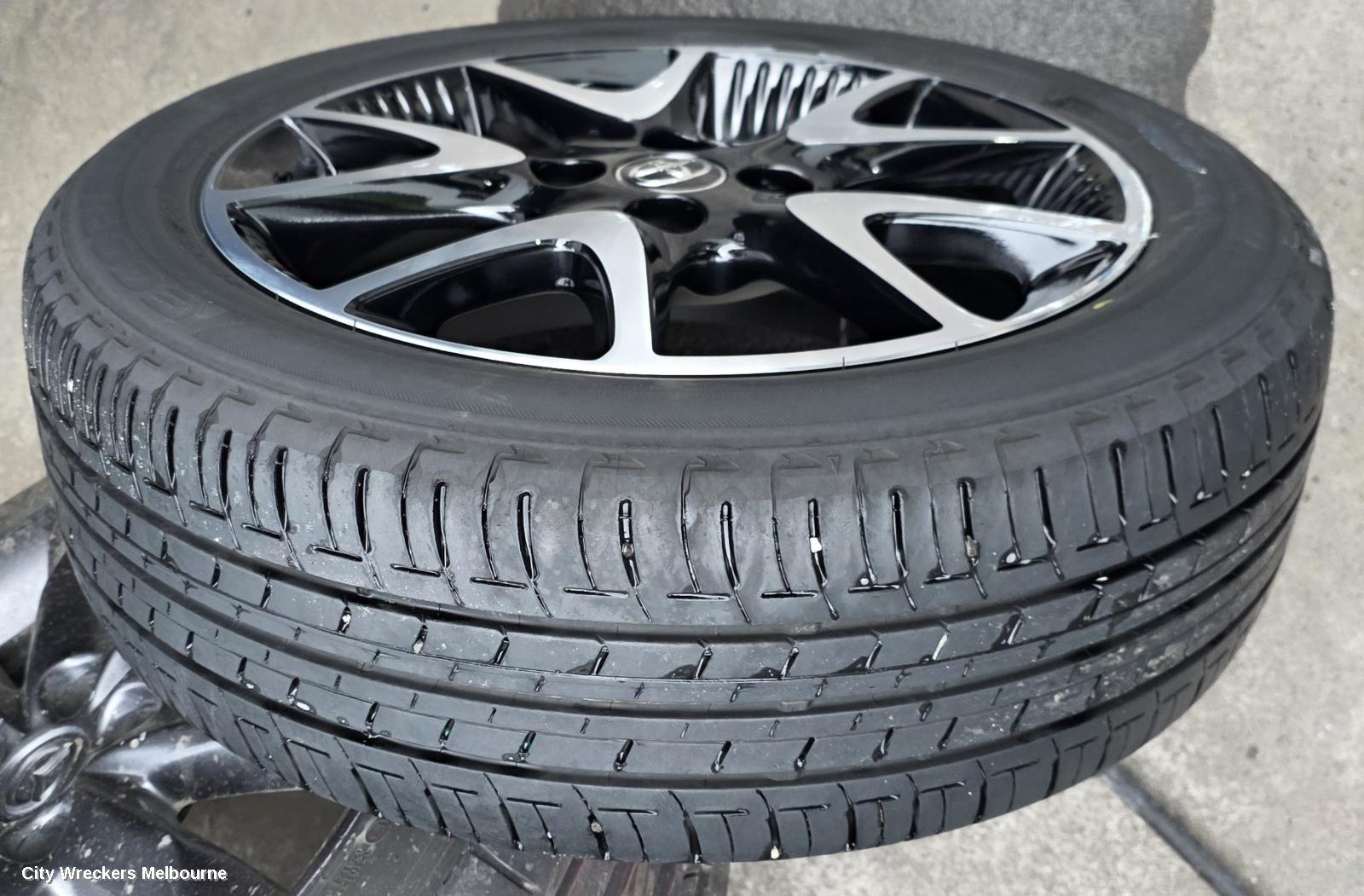 TOYOTA YARIS WHEEL MAG, FACTORY, 16X6IN, 5 V SPOKE, XP210 SERIES, 04/2020 ONWARDS