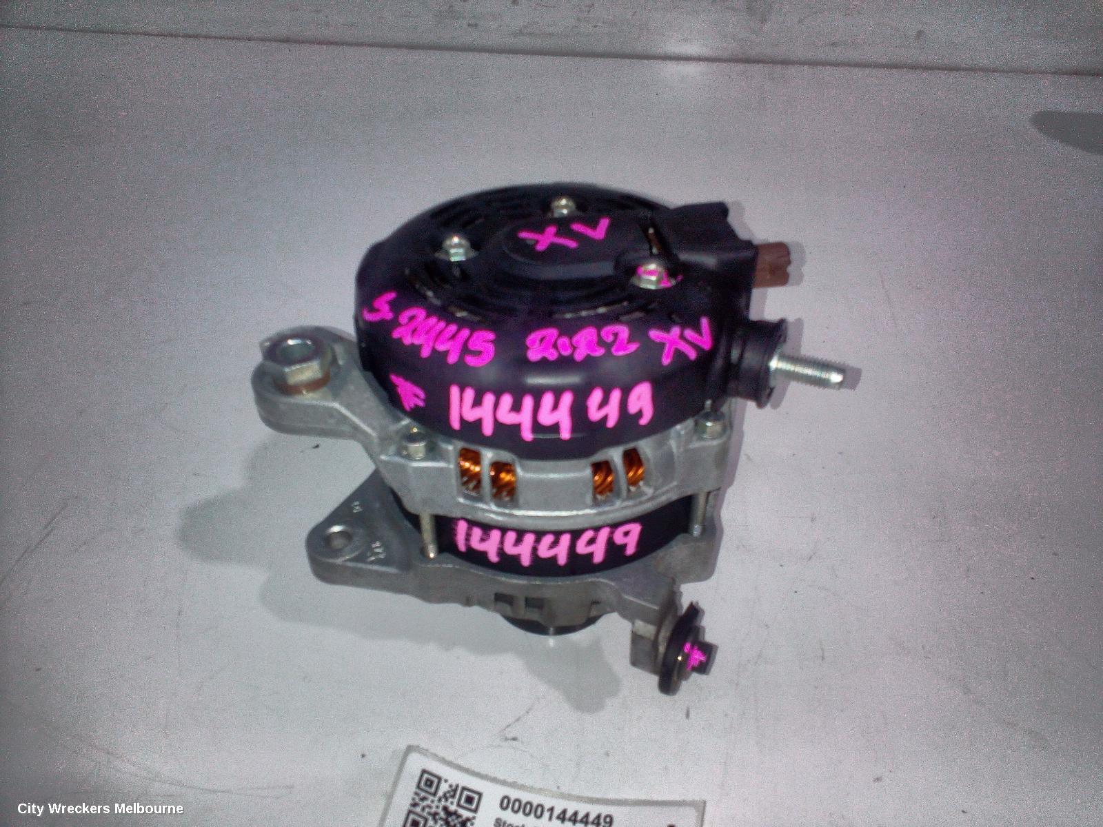 SUBARU XV ALTERNATOR, G5X, PETROL, 2.0, FB20, 03/2017 - 06/2023