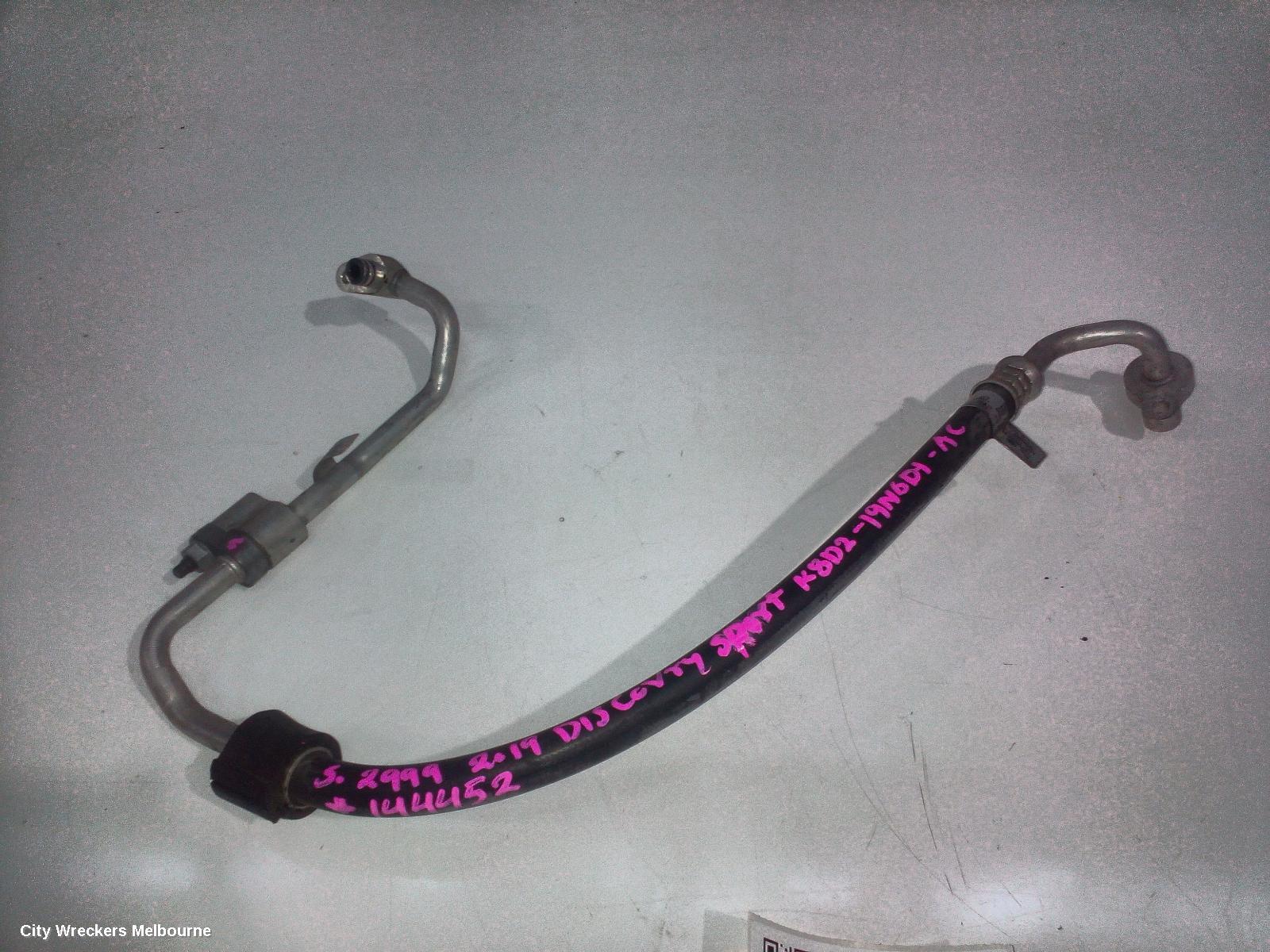 LAND ROVER DISCOVERY SPORT A/C HOSES, L550, PETROL, 2.0, NON MHEV, COMPRESSOR TO CONDENSER, 07/2019 ONWARDS