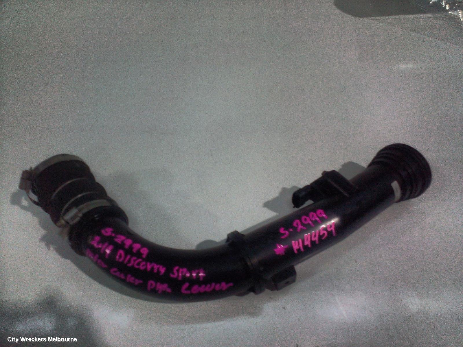LAND ROVER DISCOVERY SPORT, L550, 01/2015 ONWARDS, INTERCOOLER HOSE LOWER: 144454
