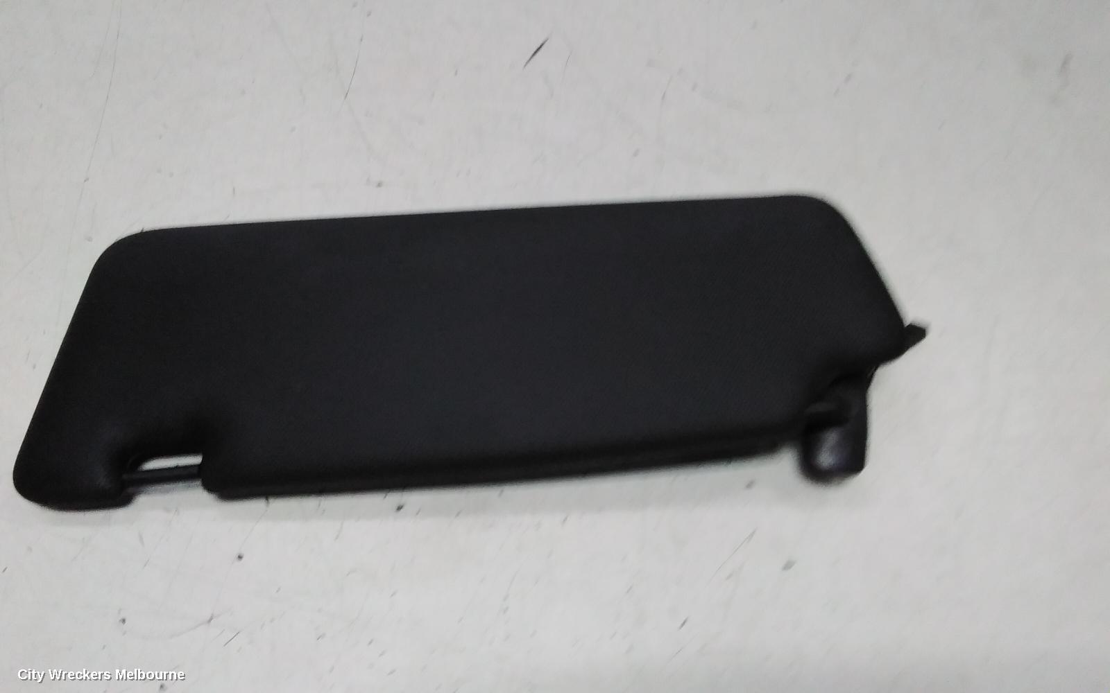 AUDI A4 SUNVISOR, B8 8K, RH SIDE, BLACK, 02/2008 - 01/2016
