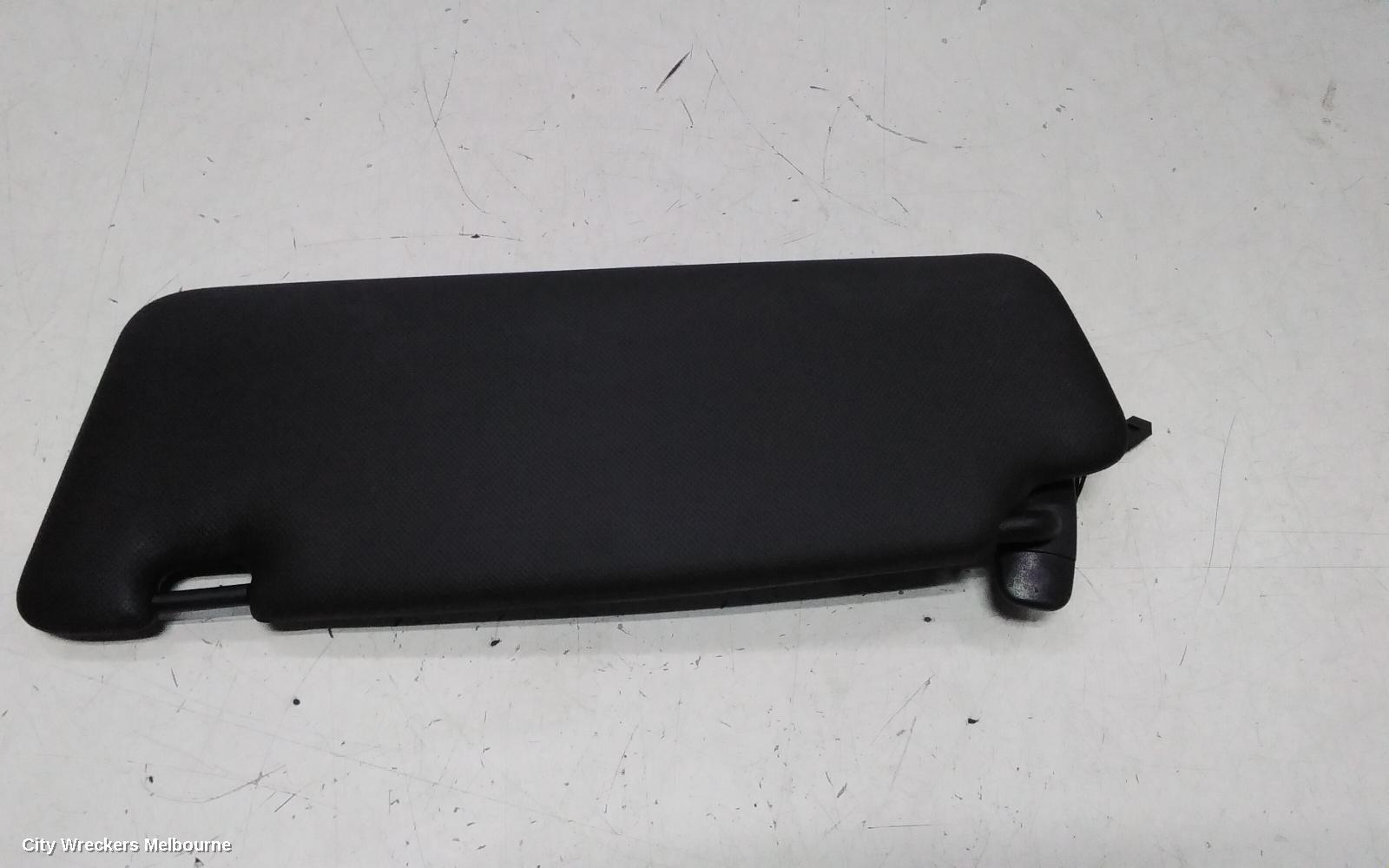 AUDI A4 SUNVISOR, B8 8K, RH SIDE, BLACK, 02/2008 - 01/2016