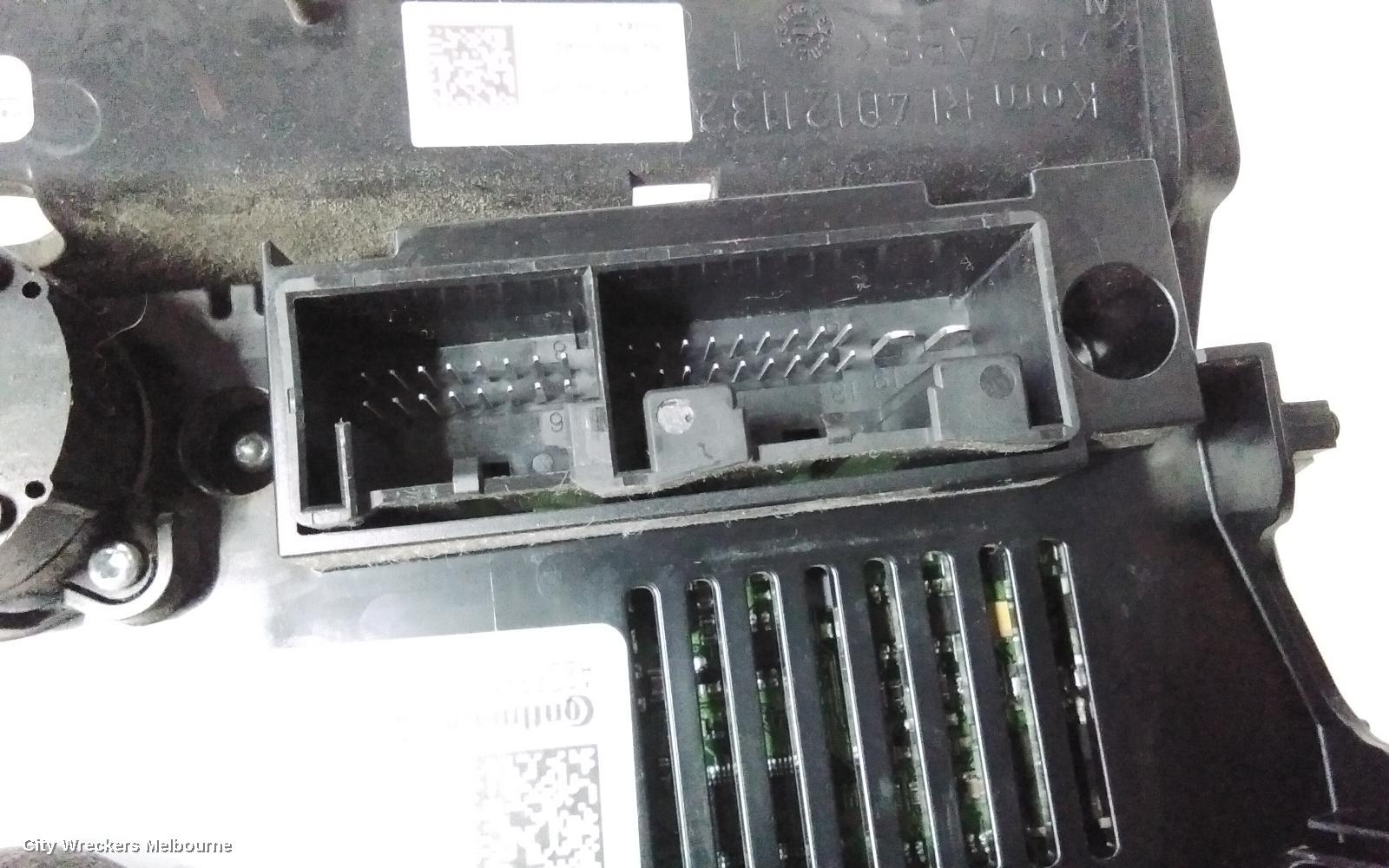 AUDI A4 HEATER/AC CONTROLS, SINGLE ZONE CLIMATE CONTROL, B8 8K, NON HEATED TYPE, 02/2008 - 06/2012