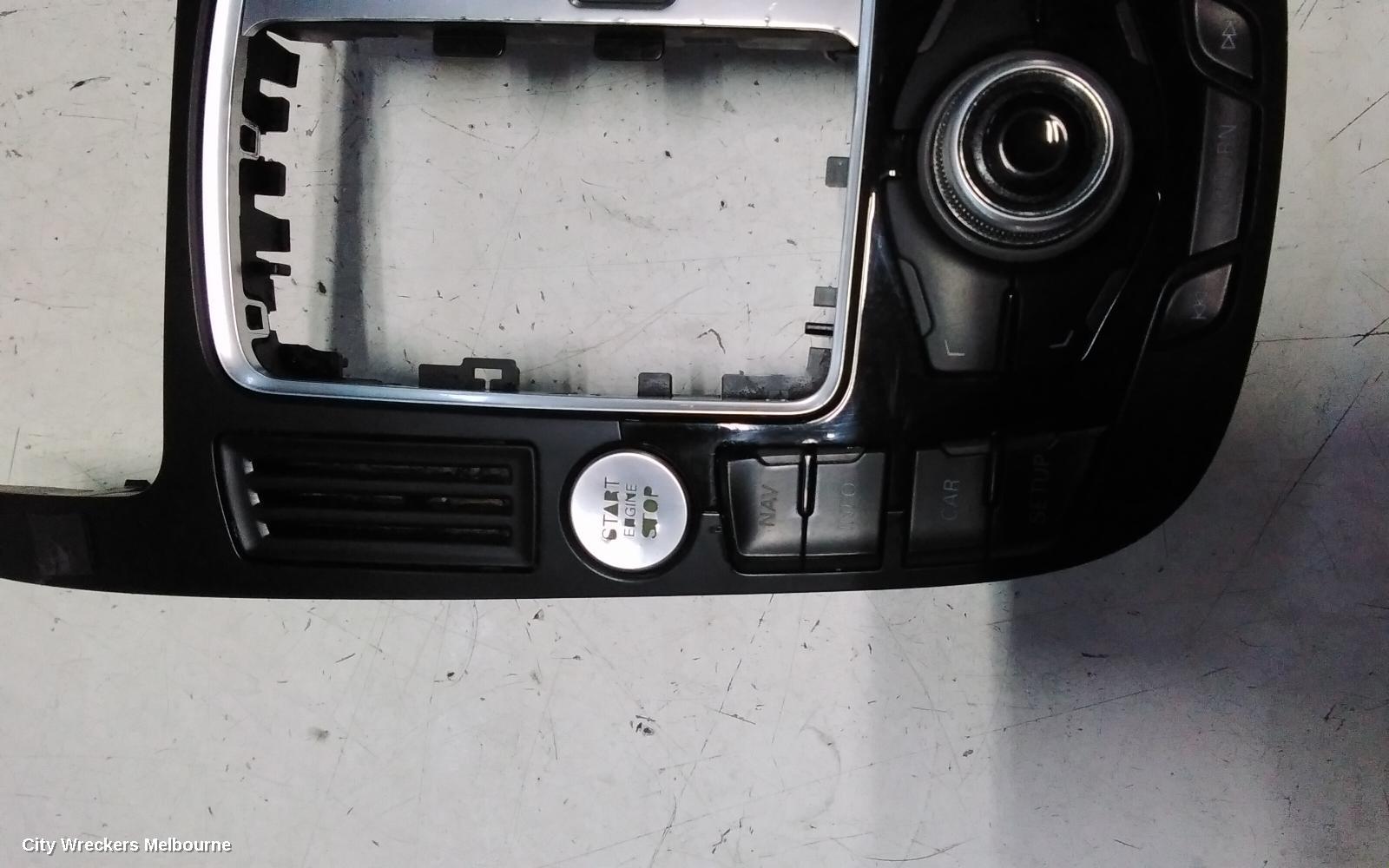 AUDI A4 RADIO/CD/DVD/SAT/TV, MMI CONTROLS, B8 8K, P/N 8T0919609G, 02/2008 - 01/2016