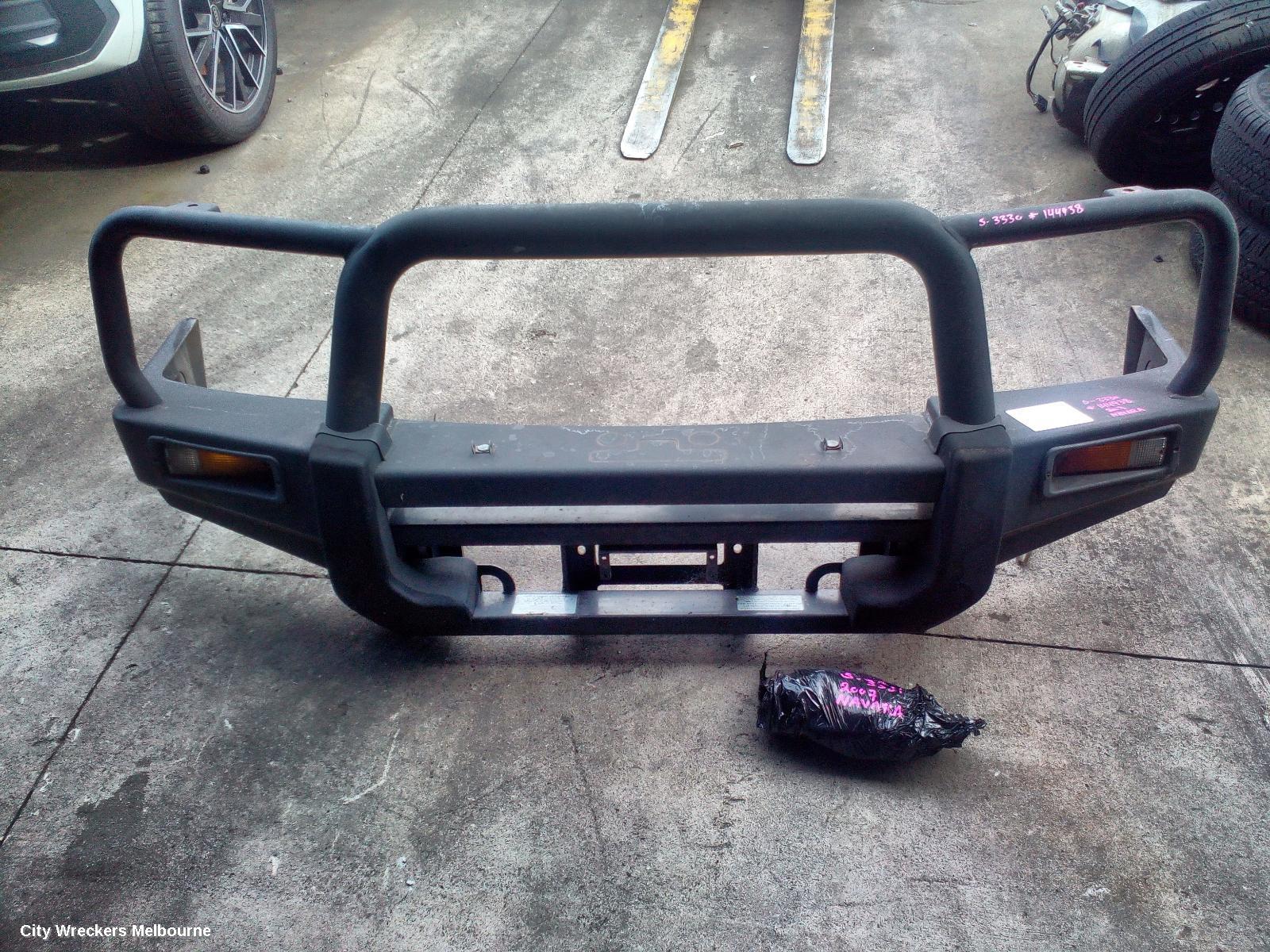 NISSAN NAVARA FRONT BUMPER, D40 (VIN VSK), BULL BAR-STEEL (AFTERMARKET), SPANISH BUILD, 09/2005 - 01/2010