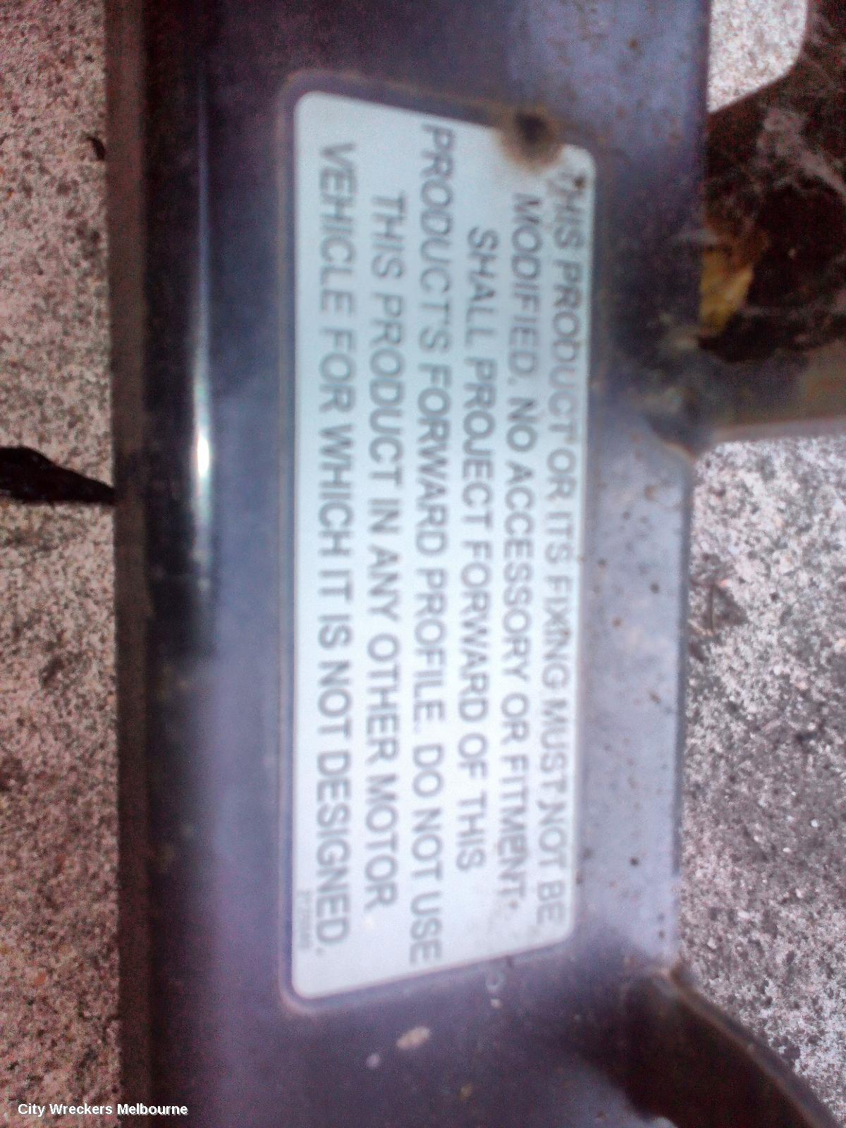 NISSAN NAVARA FRONT BUMPER, D40 (VIN VSK), BULL BAR-STEEL (AFTERMARKET), SPANISH BUILD, 09/2005 - 01/2010