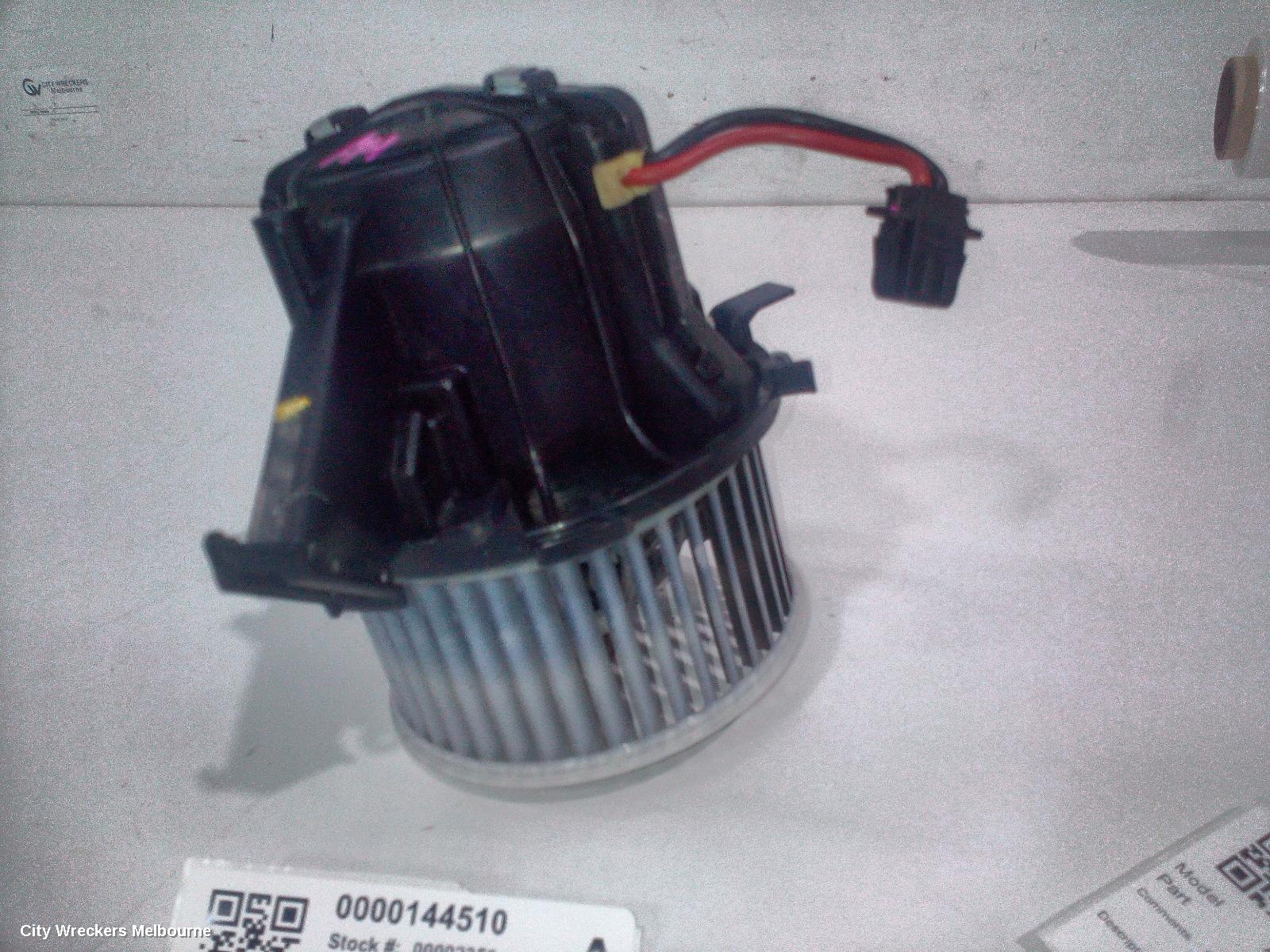 AUDI A4 HEATER FAN MOTOR, B8 8K, 02/2008 - 12/2011